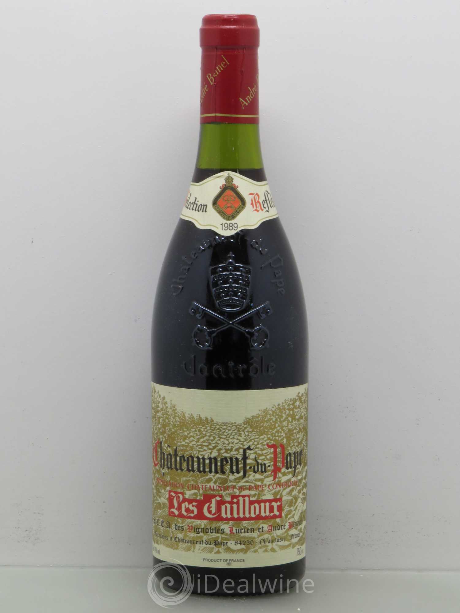 Châteauneuf-du-Pape Les Cailloux André Brunel 1989 - Lot de 1 bouteille - 0