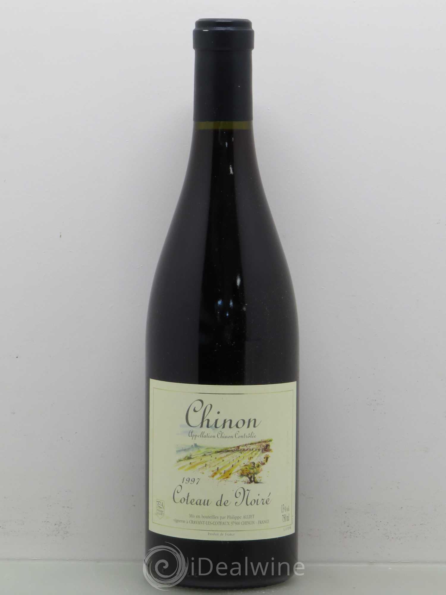 Chinon Coteau de Noiré Philippe Alliet 1997 - Lot de 1 bouteille - 0