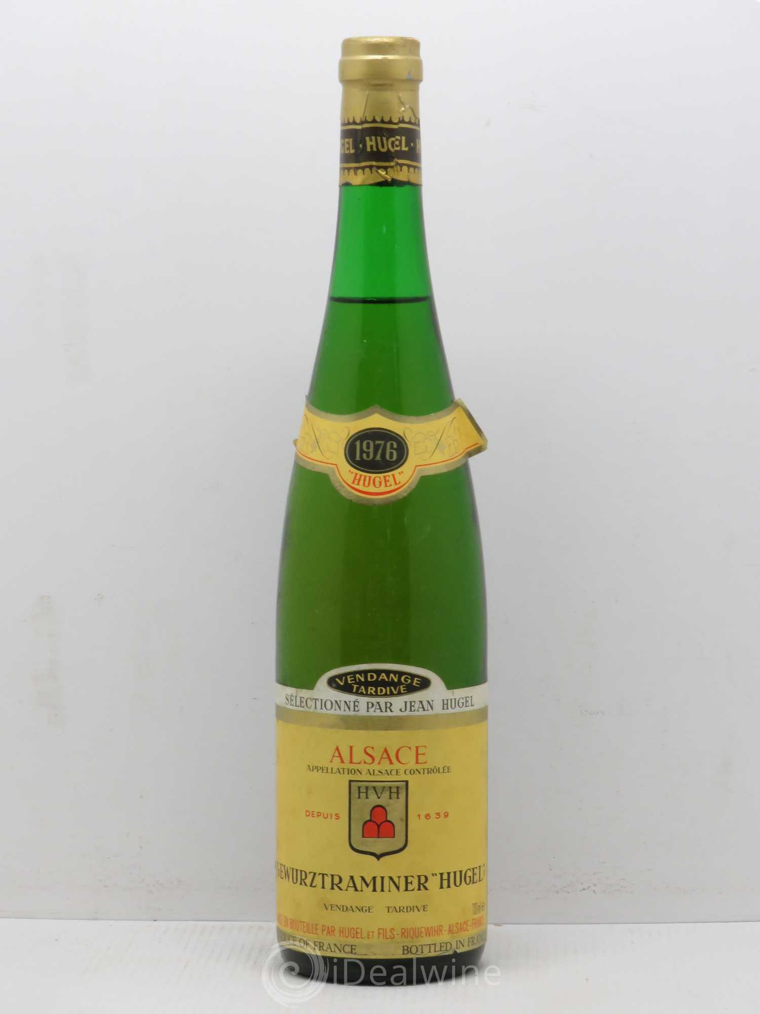 Gewurztraminer Vendanges Tardives Hugel (Domaine) 1976 - Lotto di 1 bottiglia - 0