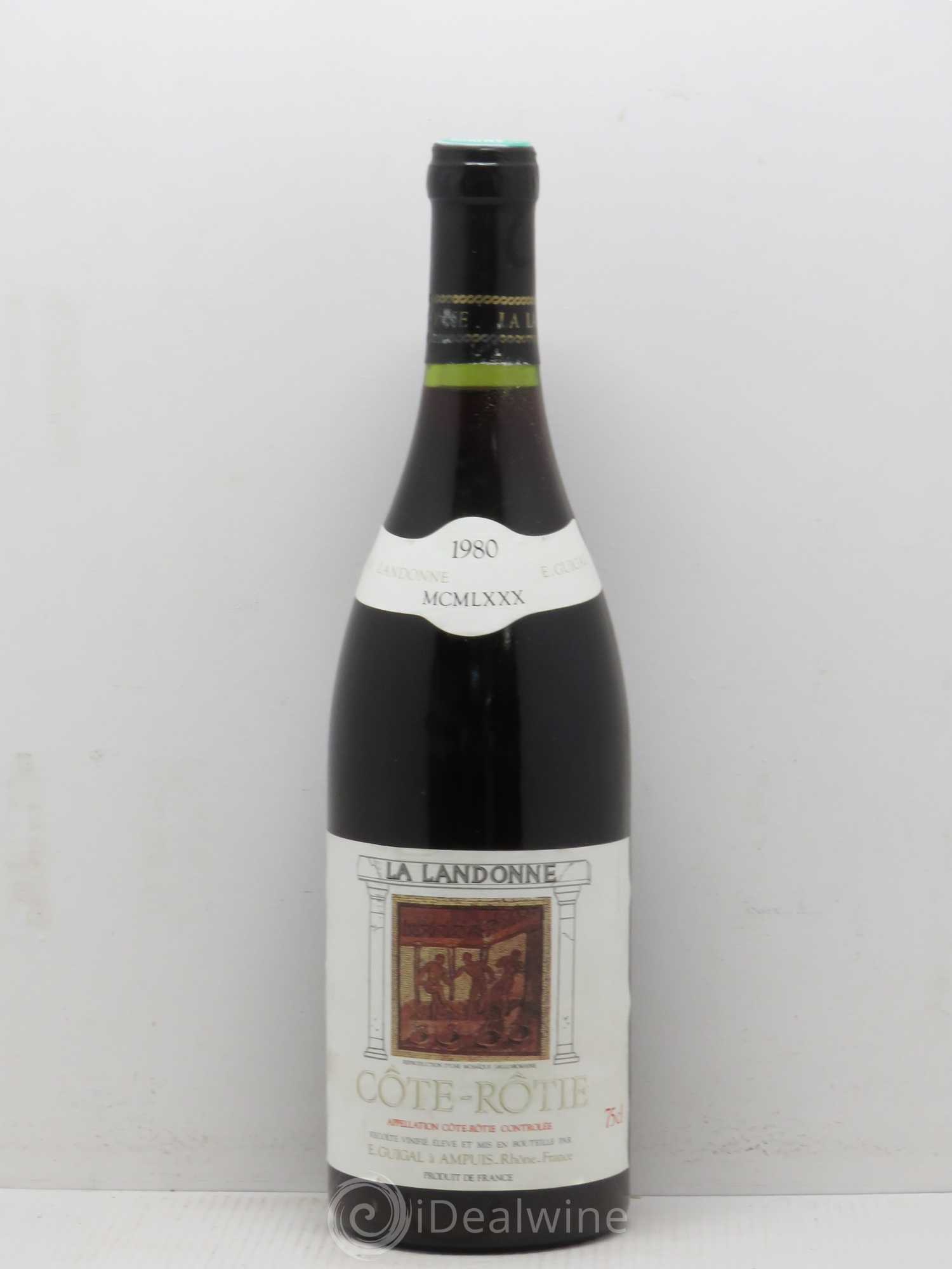 Côte-Rôtie La Landonne Guigal 1980 - Lot de 1 bouteille - 0