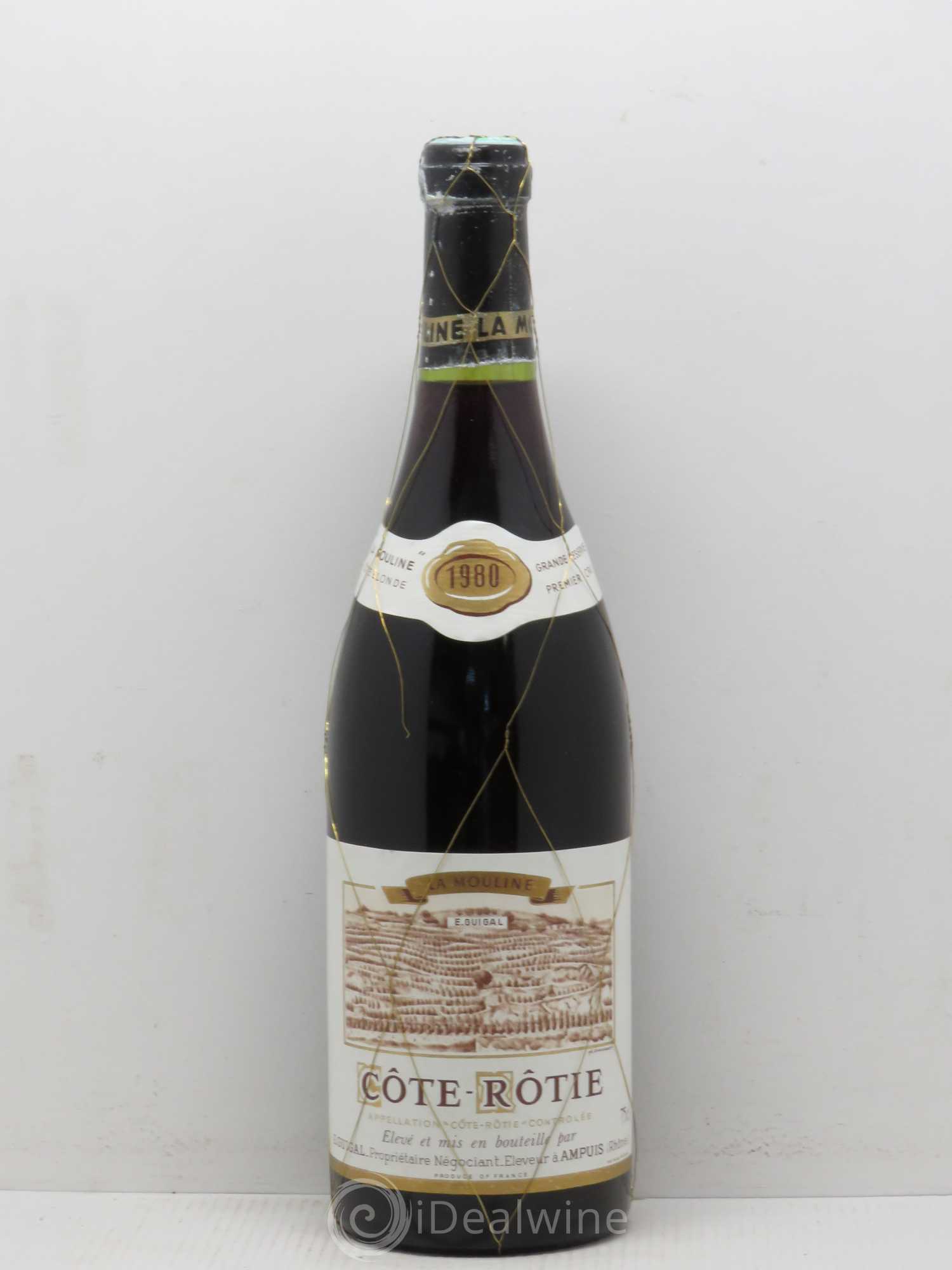 Côte-Rôtie La Mouline Guigal 1980 - Lot de 1 bouteille - 0