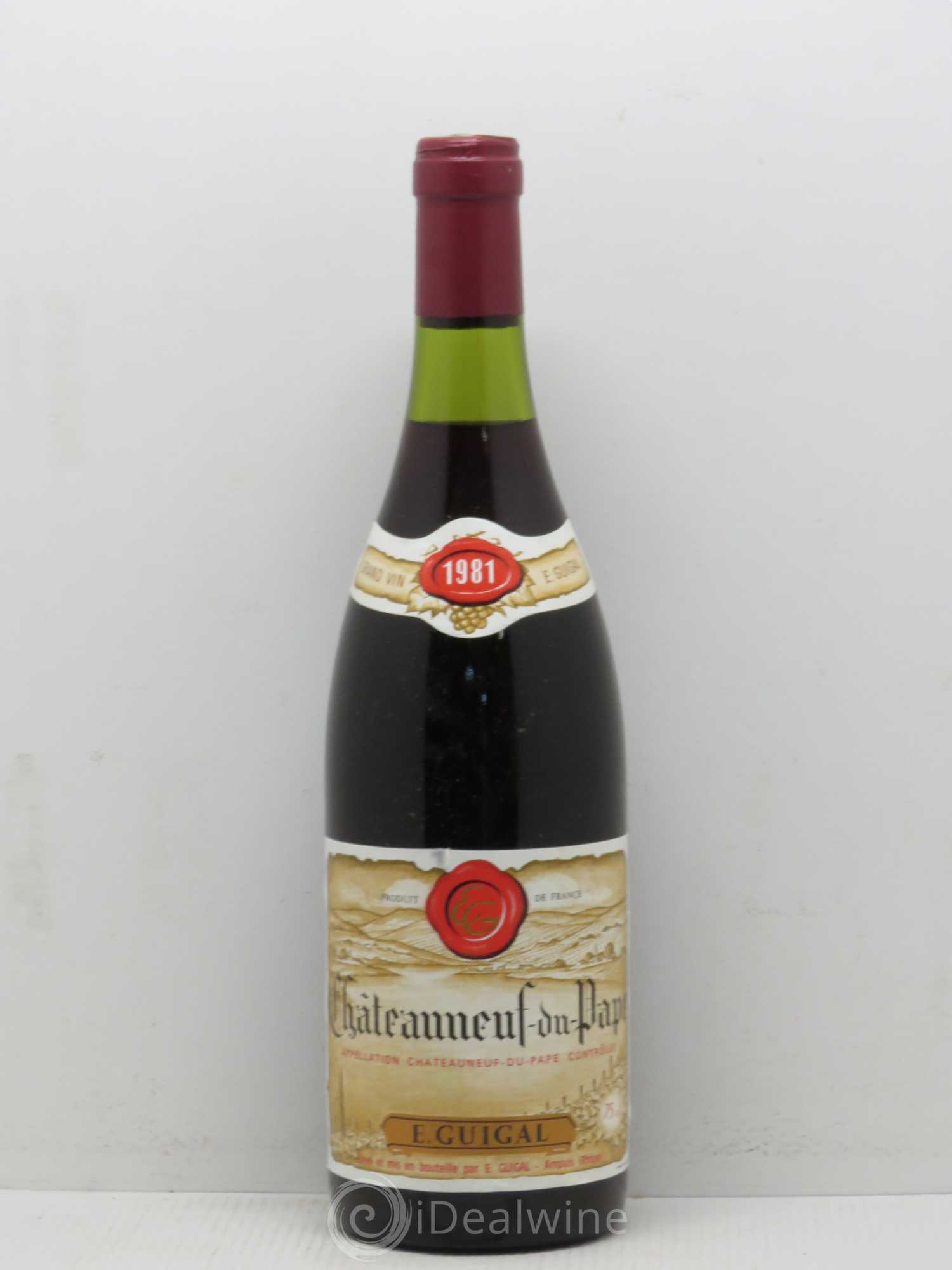 Châteauneuf-du-Pape Guigal 1981 - Lot de 1 bouteille - 0