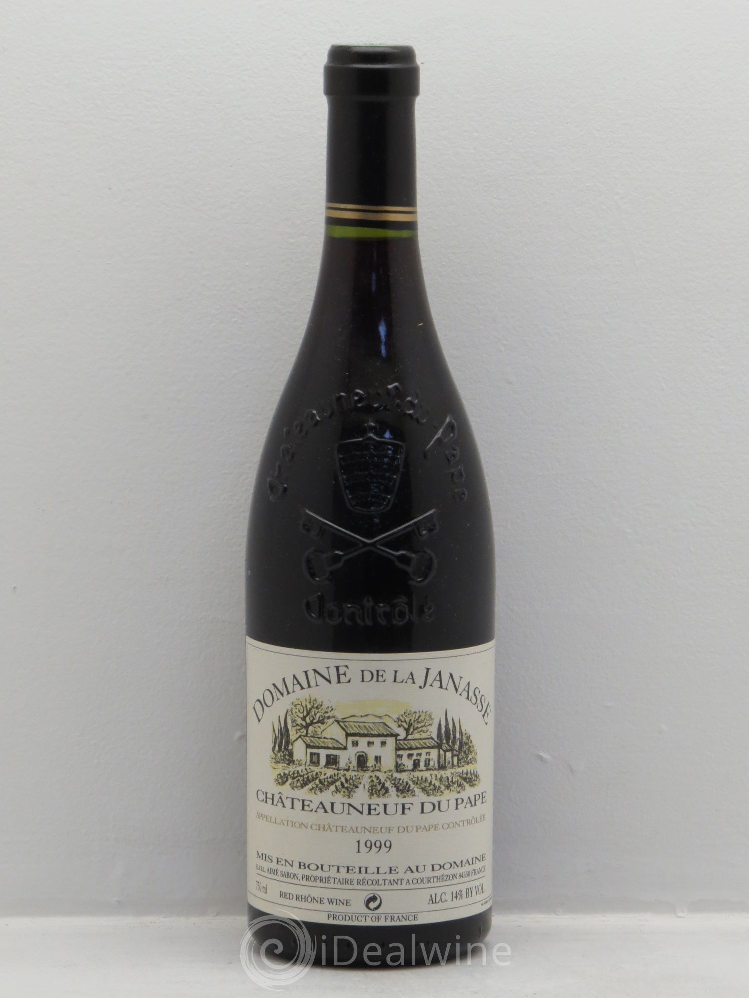Châteauneuf-du-Pape La Janasse (Domaine de) 1999 - Lot de 1 bouteille - 0