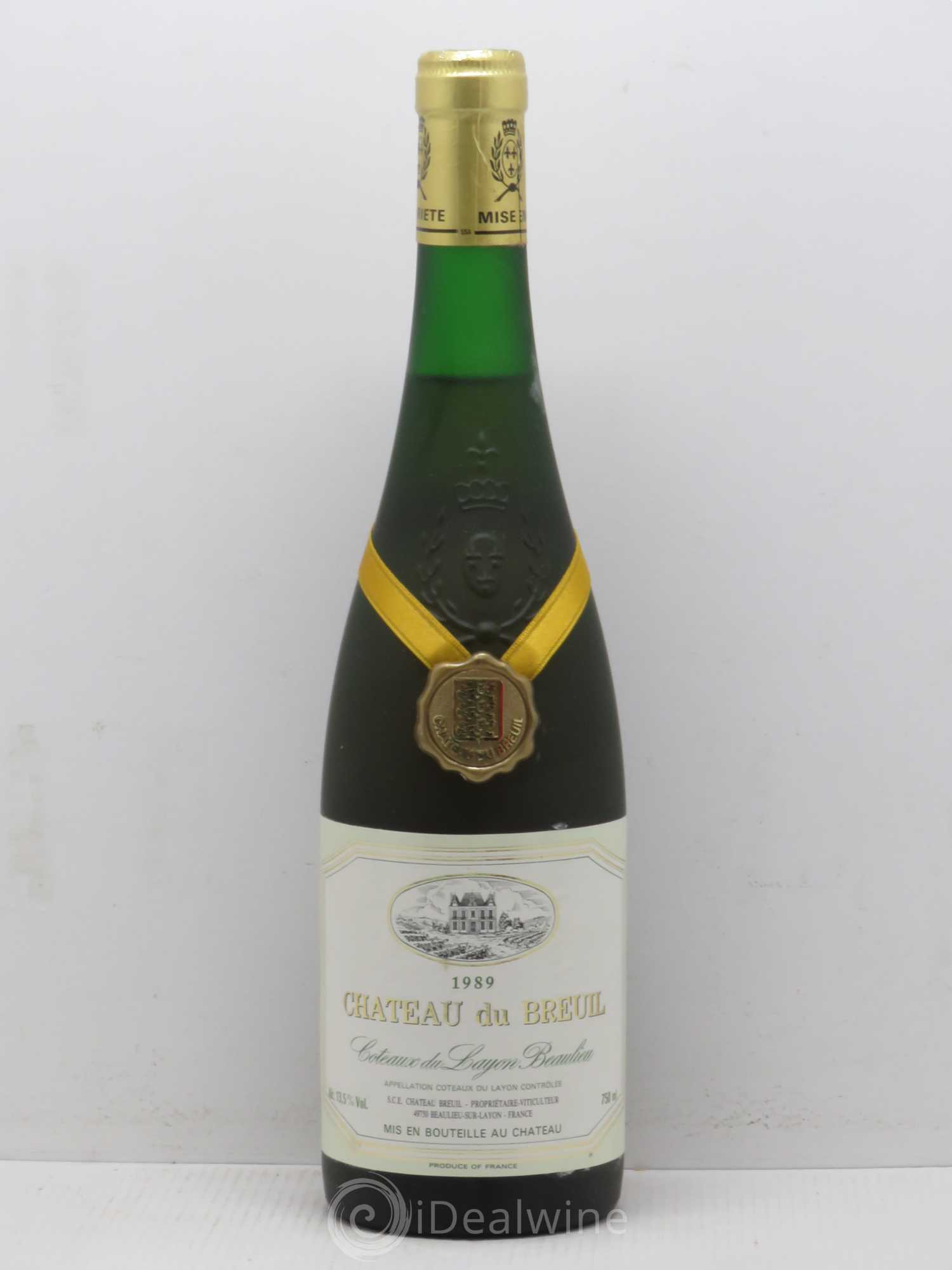 Coteaux du Layon Château Du Breuil 1989 - Lotto di 1 bottiglia - 0