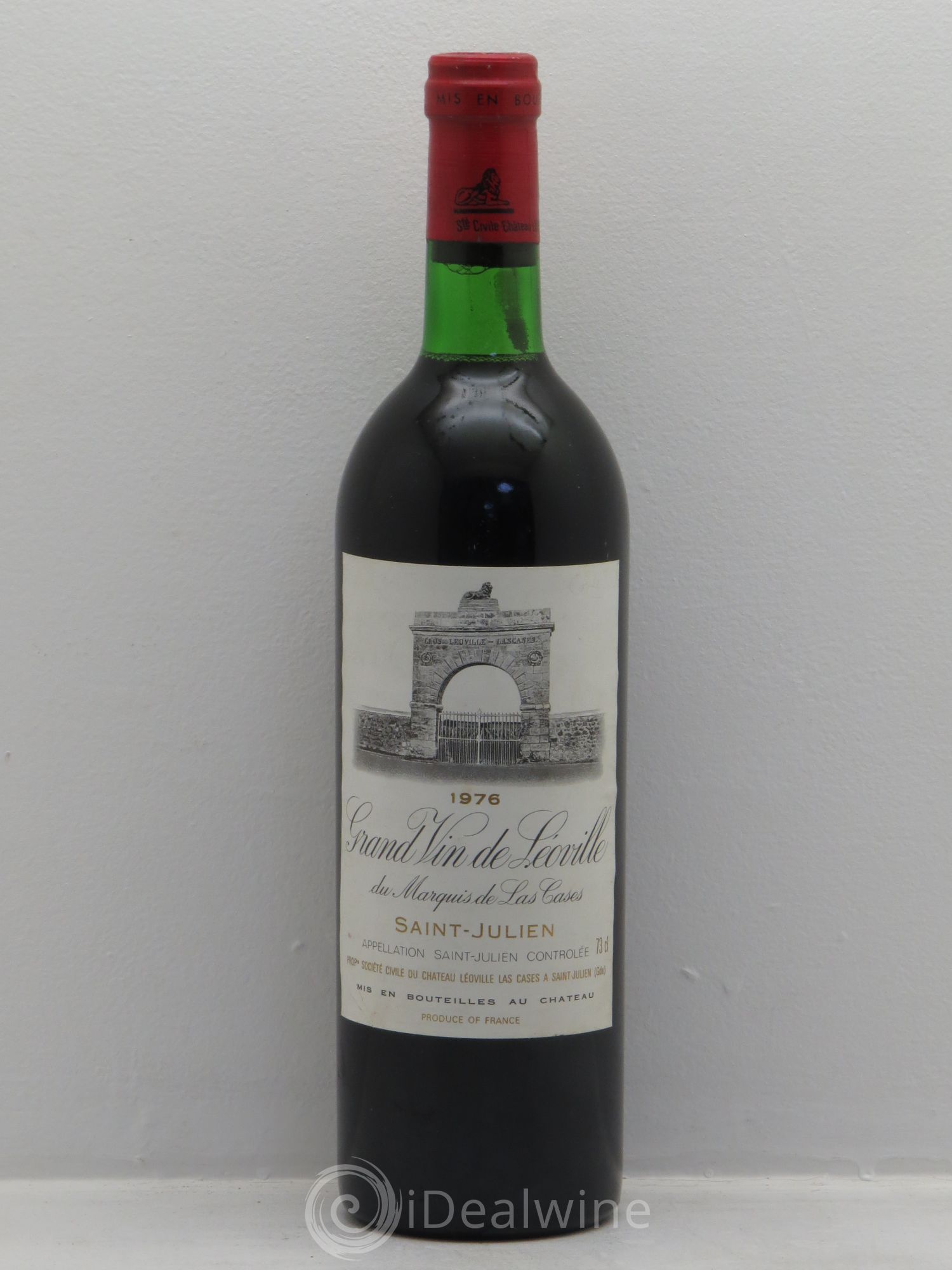 Château Léoville Las Cases 2ème Grand Cru Classé 1976 - Lot de 1 bouteille - 0