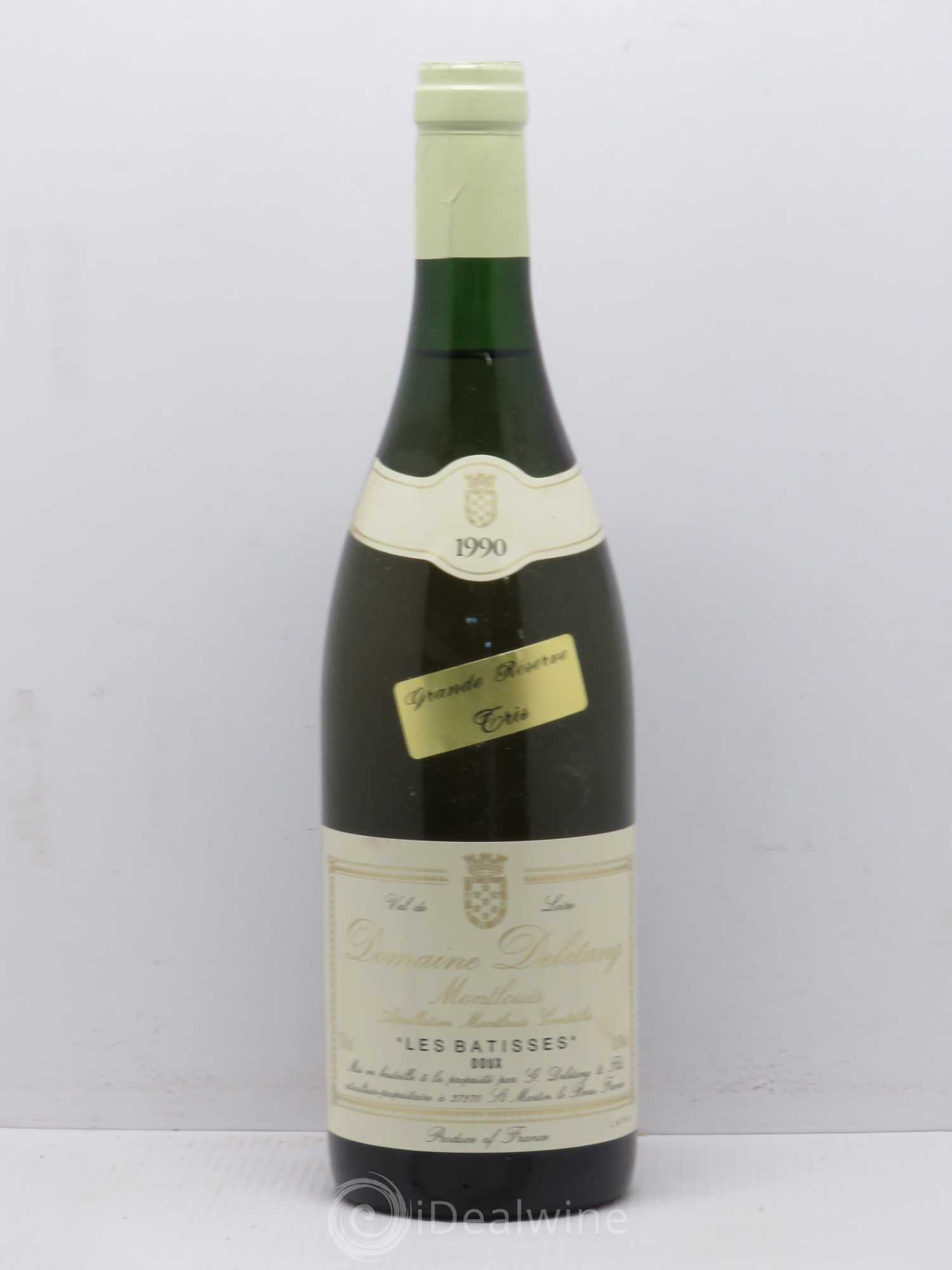 Montlouis-sur-Loire Les Batisses Domaine Deletang Grande reserve Tris 1990 - Lotto di 1 bottiglia - 0