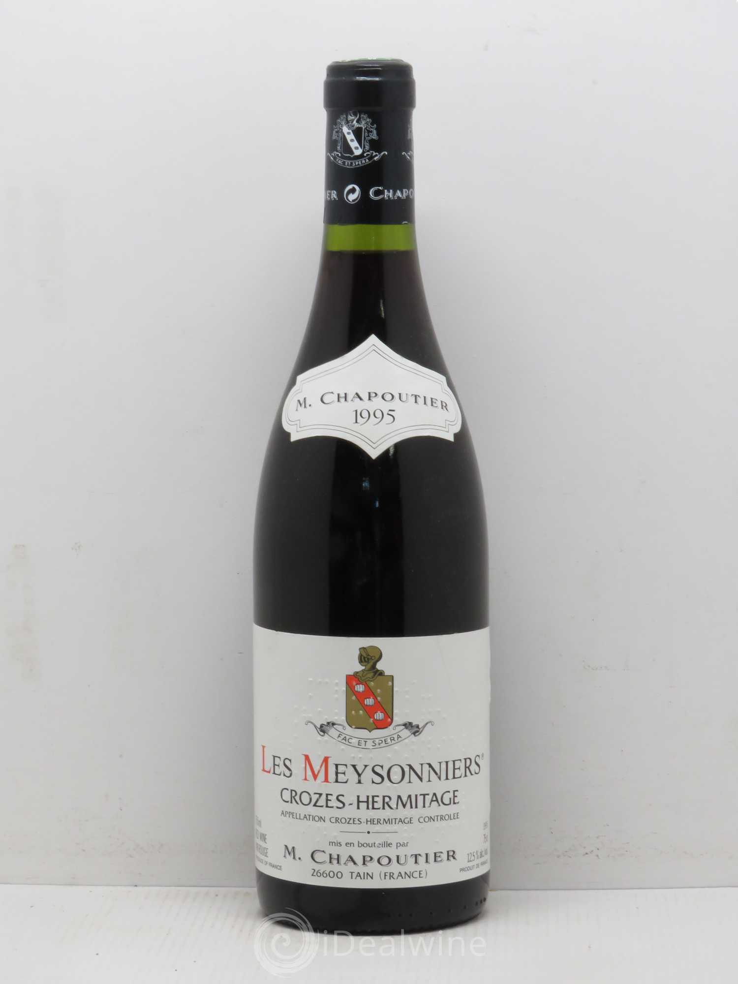 Crozes-Hermitage Les Meysonniers Chapoutier 1995 - Posten von 1 Flasche - 0