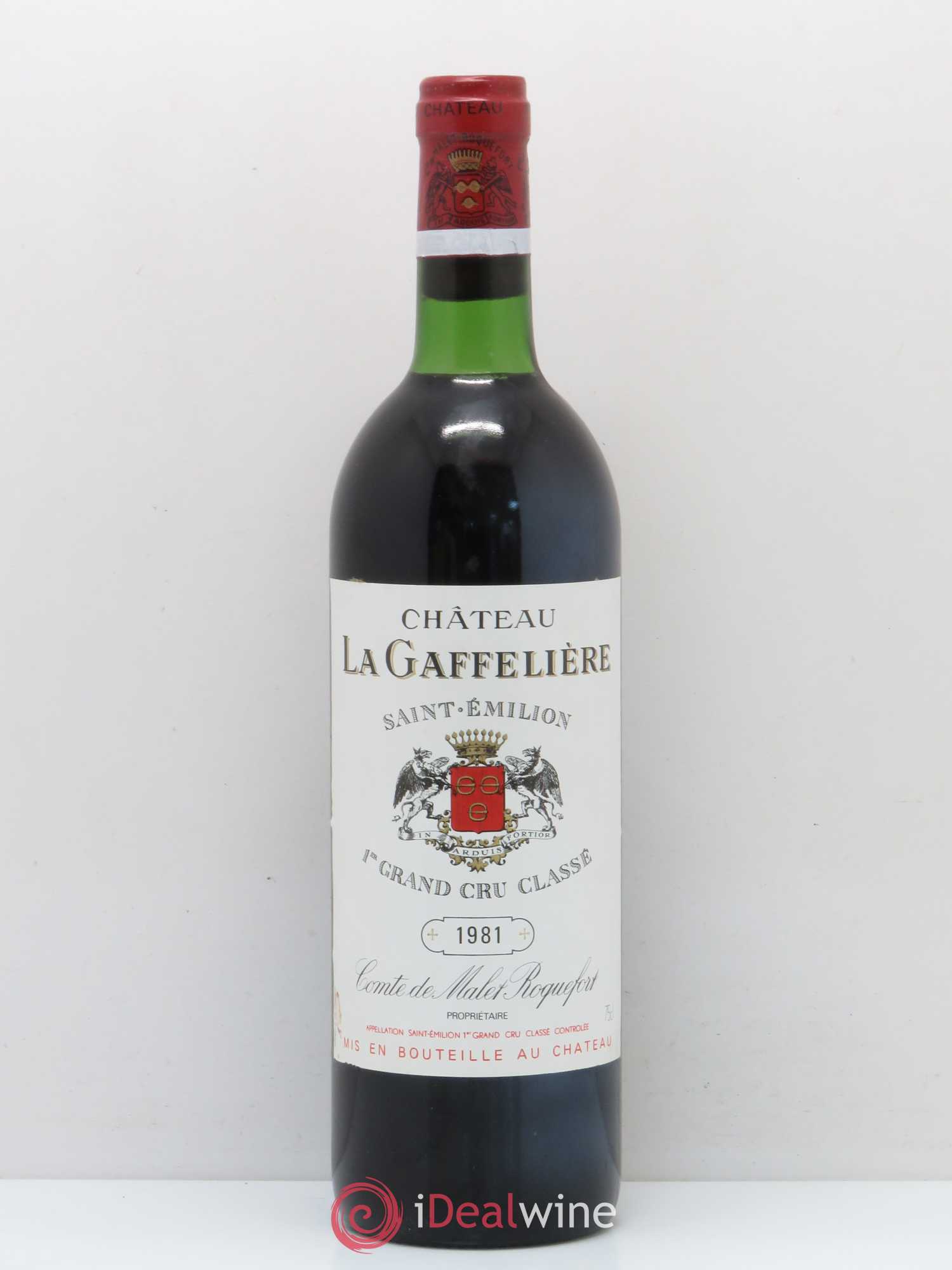 Château la Gaffelière 1er Grand Cru Classé B 1981 - Lot de 1 bouteille - 0