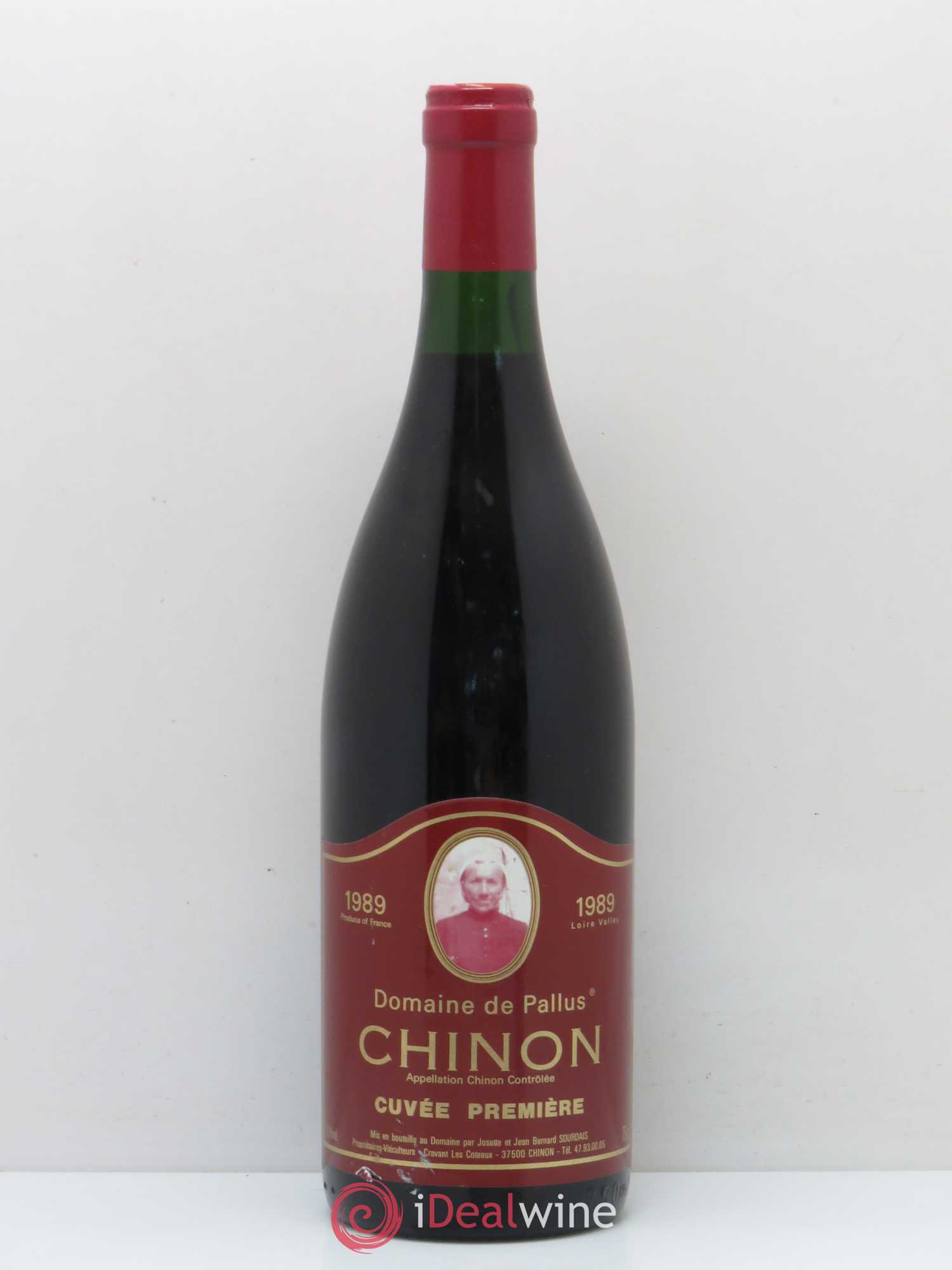 Chinon Cuvee Premiere Pallus 1989 - Posten von 1 Flasche - 0