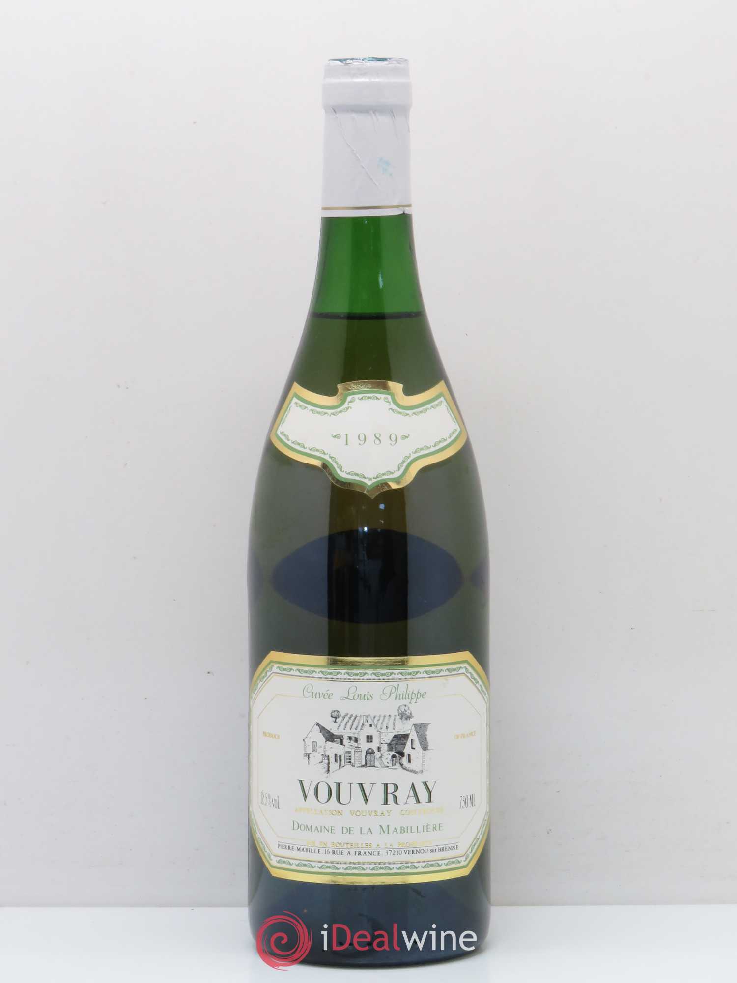 Vouvray Domaine de La Mabilliere 1989 - Lot de 1 bouteille - 0