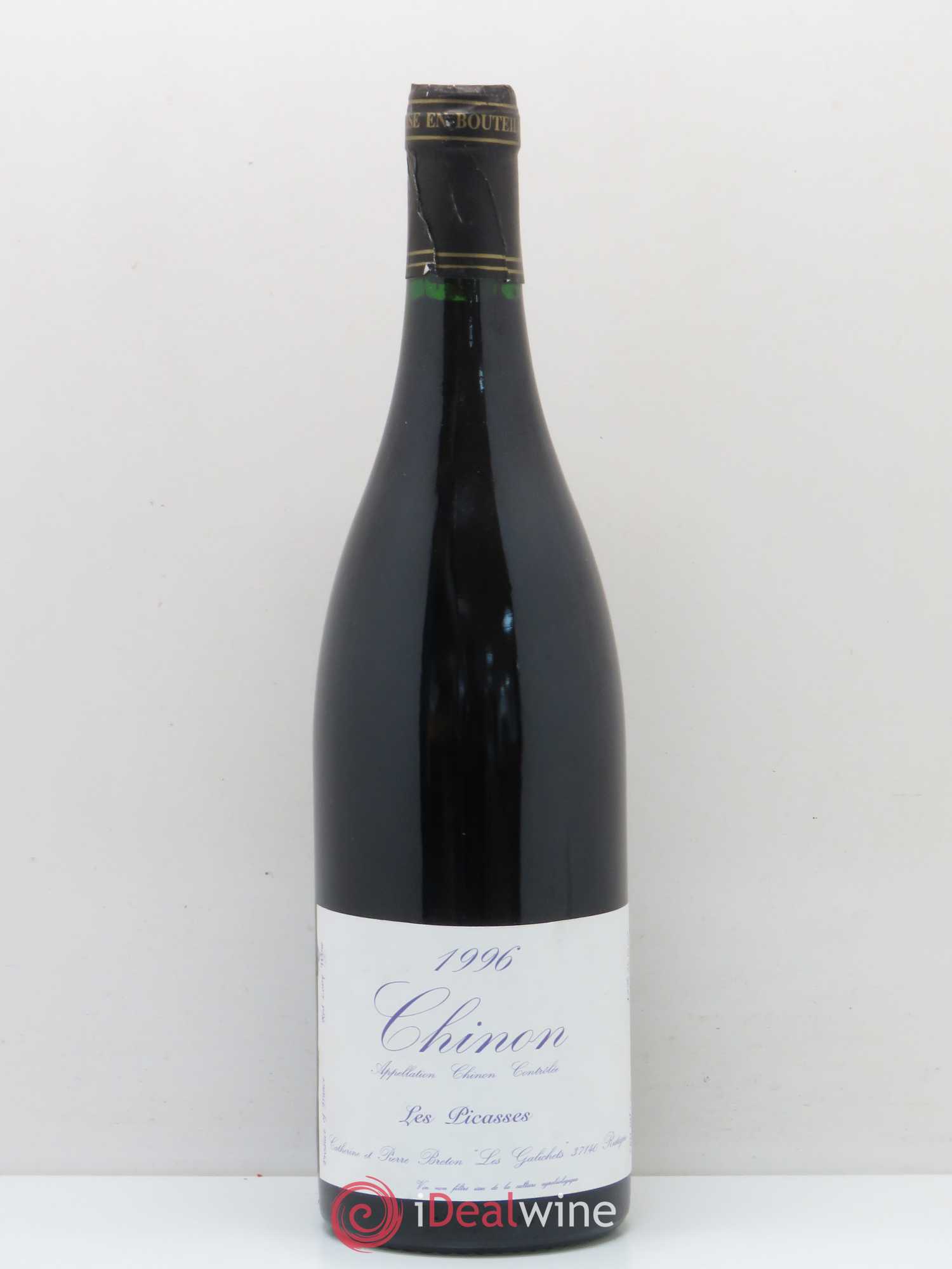 Chinon Les Picasses Breton 1996 - Posten von 1 Flasche - 0