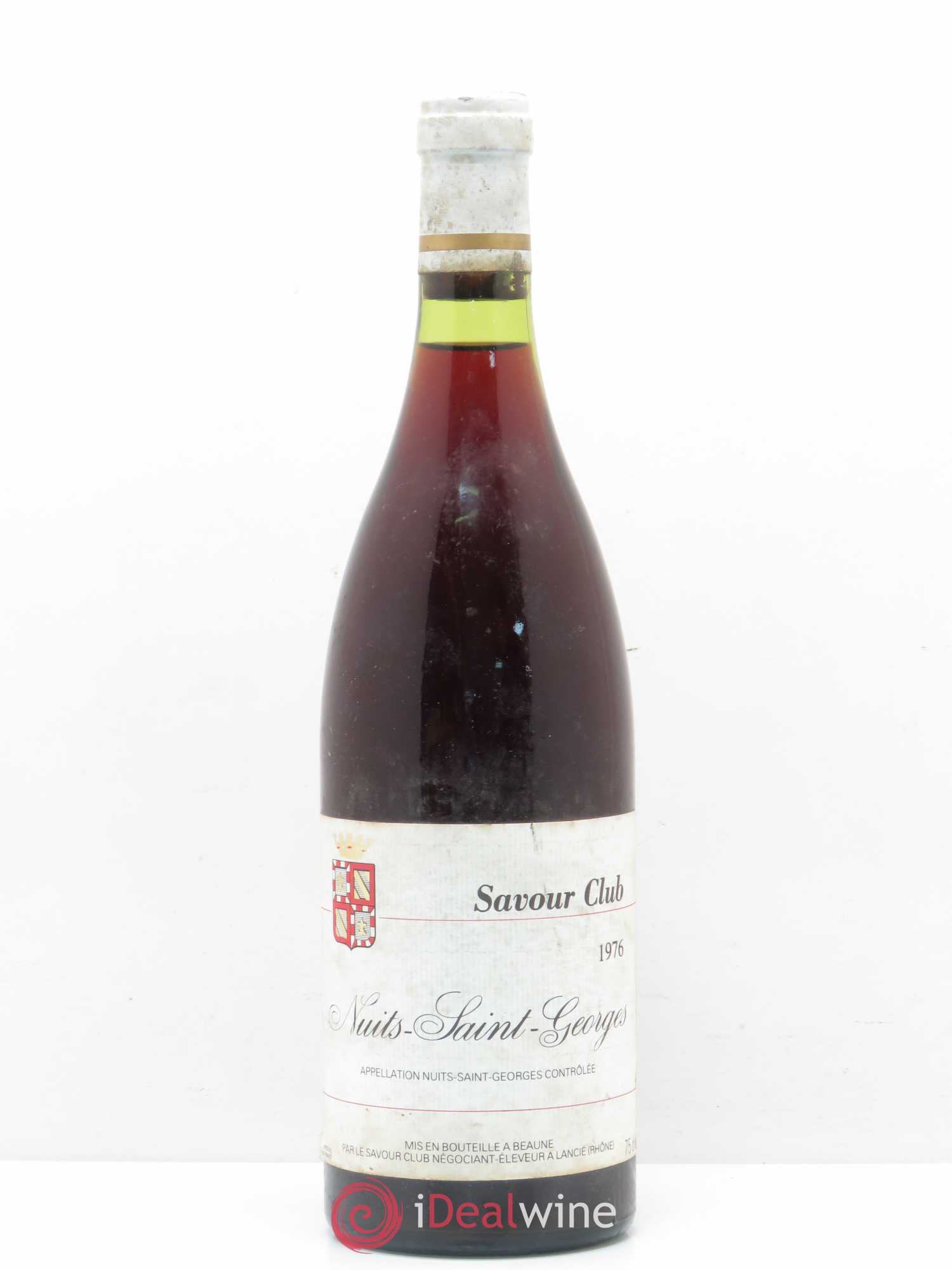 Nuits-Saint-Georges Savour Club 1976 - Lot de 1 bouteille - 0