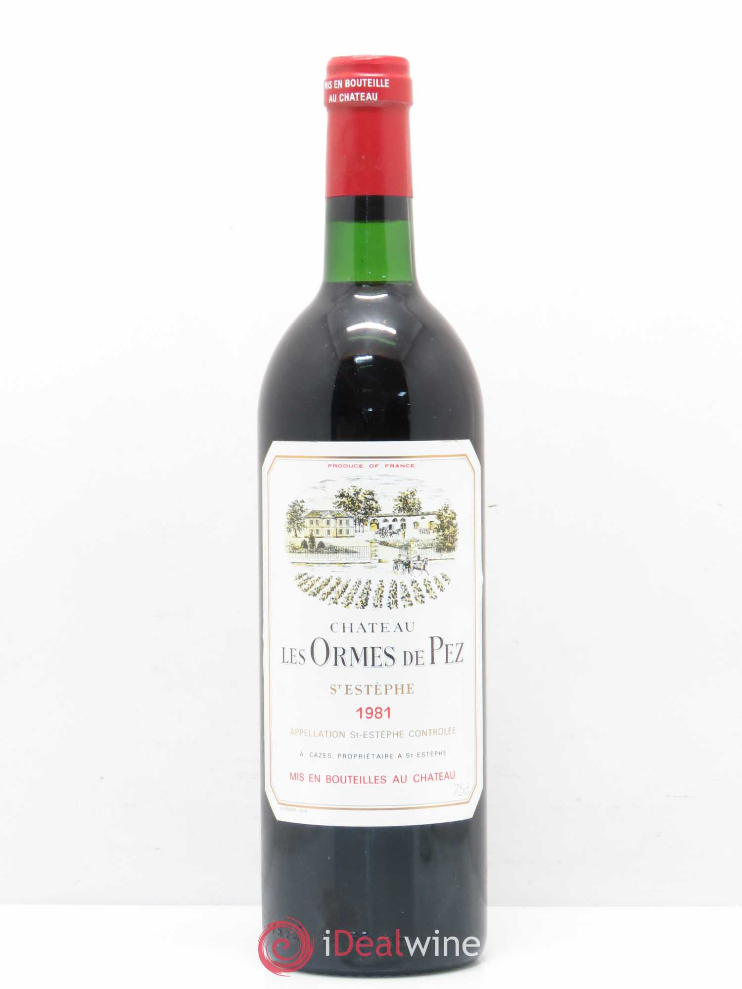 Château les Ormes de Pez 1981 - Lot de 1 bouteille - 0
