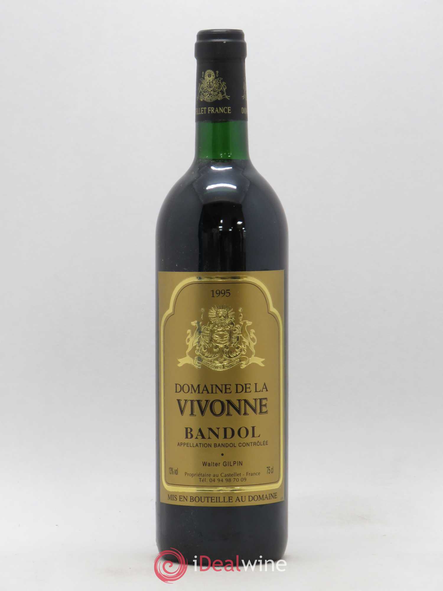 Bandol La Vivonne 1995 - Posten von 1 Flasche - 0