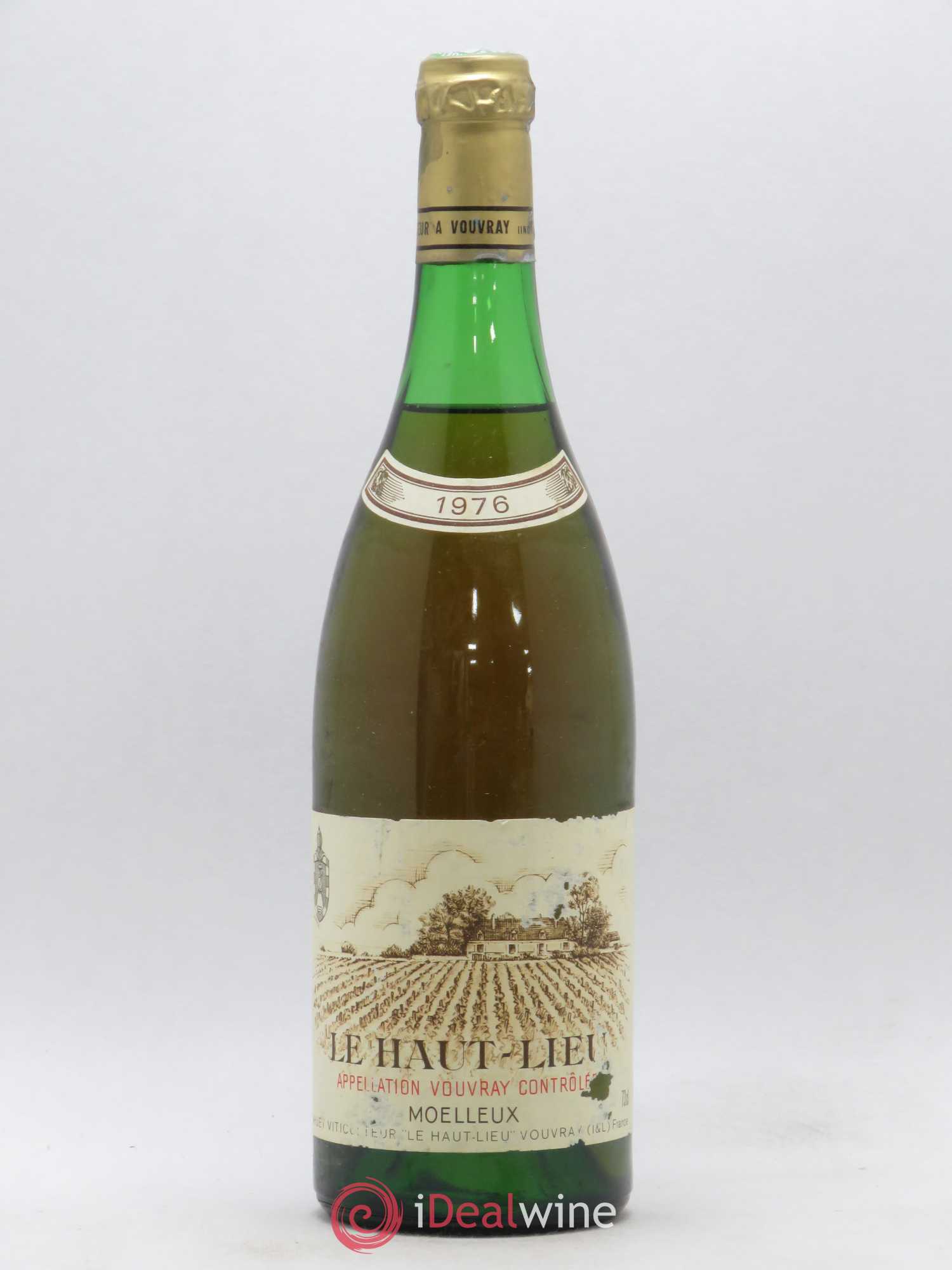 Vouvray Le Haut-Lieu Moelleux Domaine Huet 1976 - Lot de 1 bouteille - 0