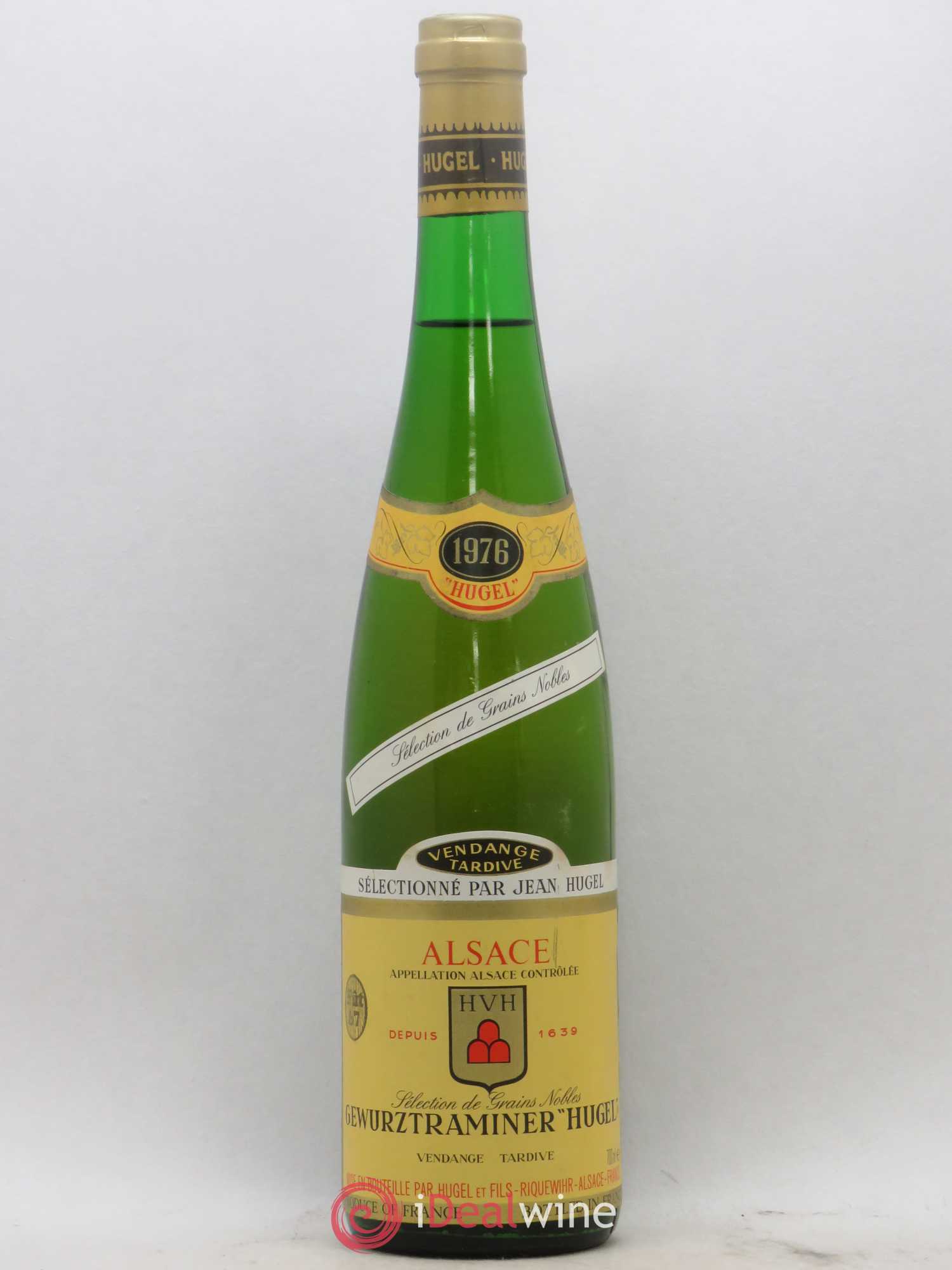 Gewurztraminer Vendanges Tardives Hugel (Domaine) Sélection de Grains Nobles 1976 - Lotto di 1 bottiglia - 0