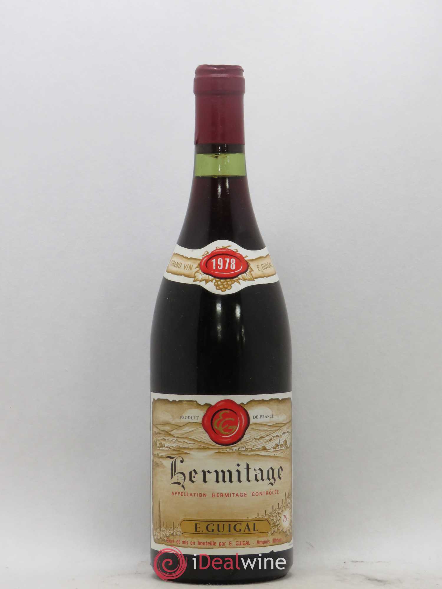 Hermitage Guigal 1978 - Lot de 1 bouteille - 0