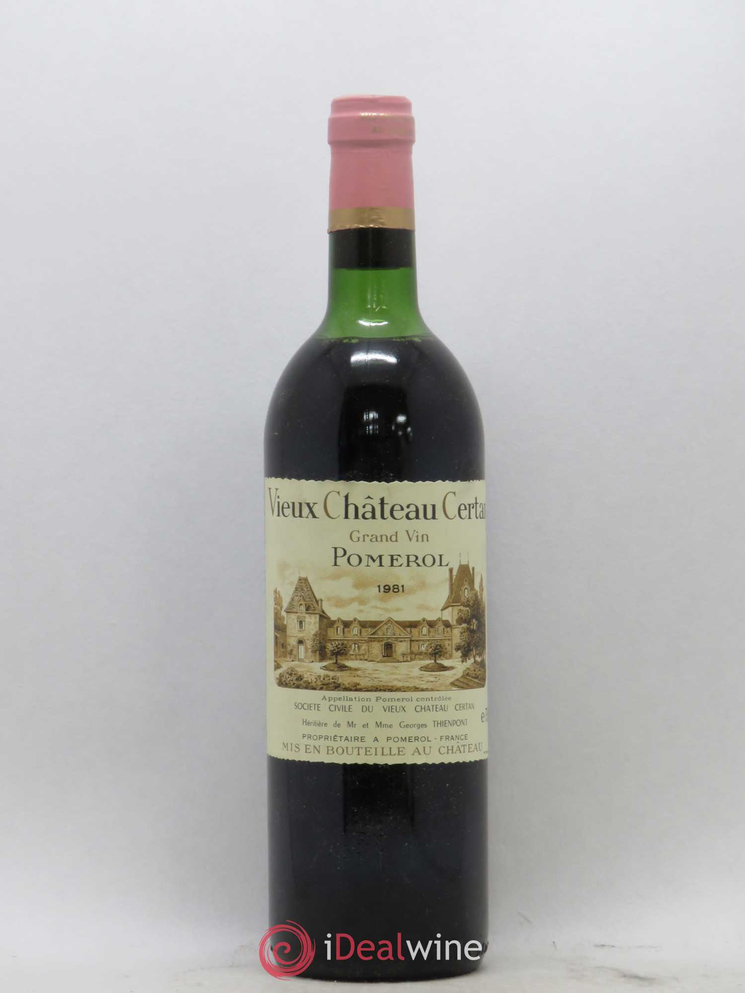 Vieux Château Certan 1981 - Lot de 1 bouteille - 0