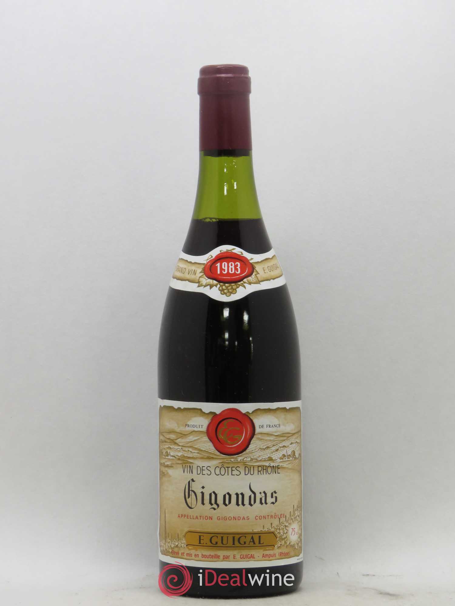 Gigondas Guigal 1983 - Lot de 1 bouteille - 0