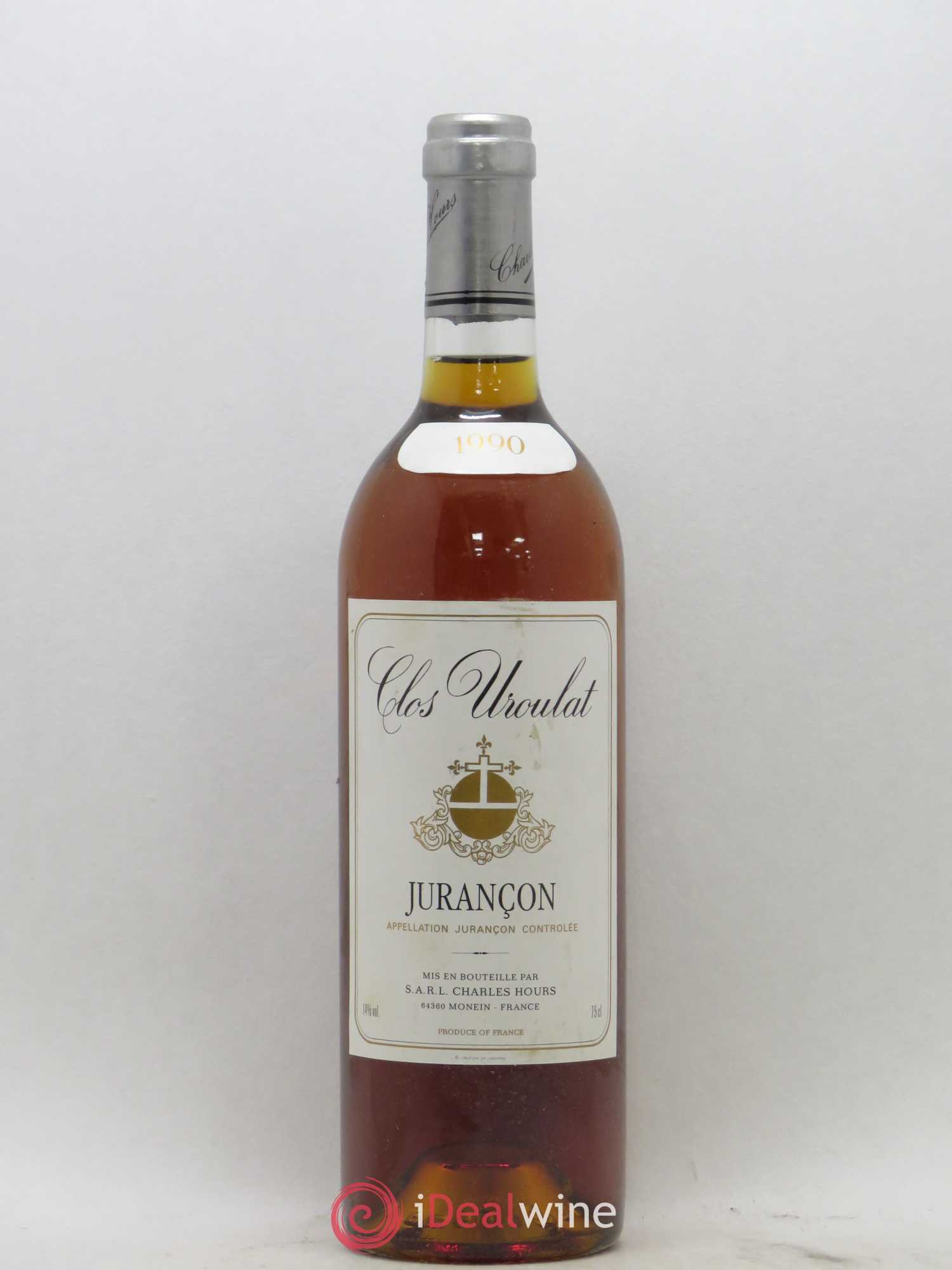 Jurançon Uroulat Charles Hours 1990 - Lotto di 1 bottiglia - 0