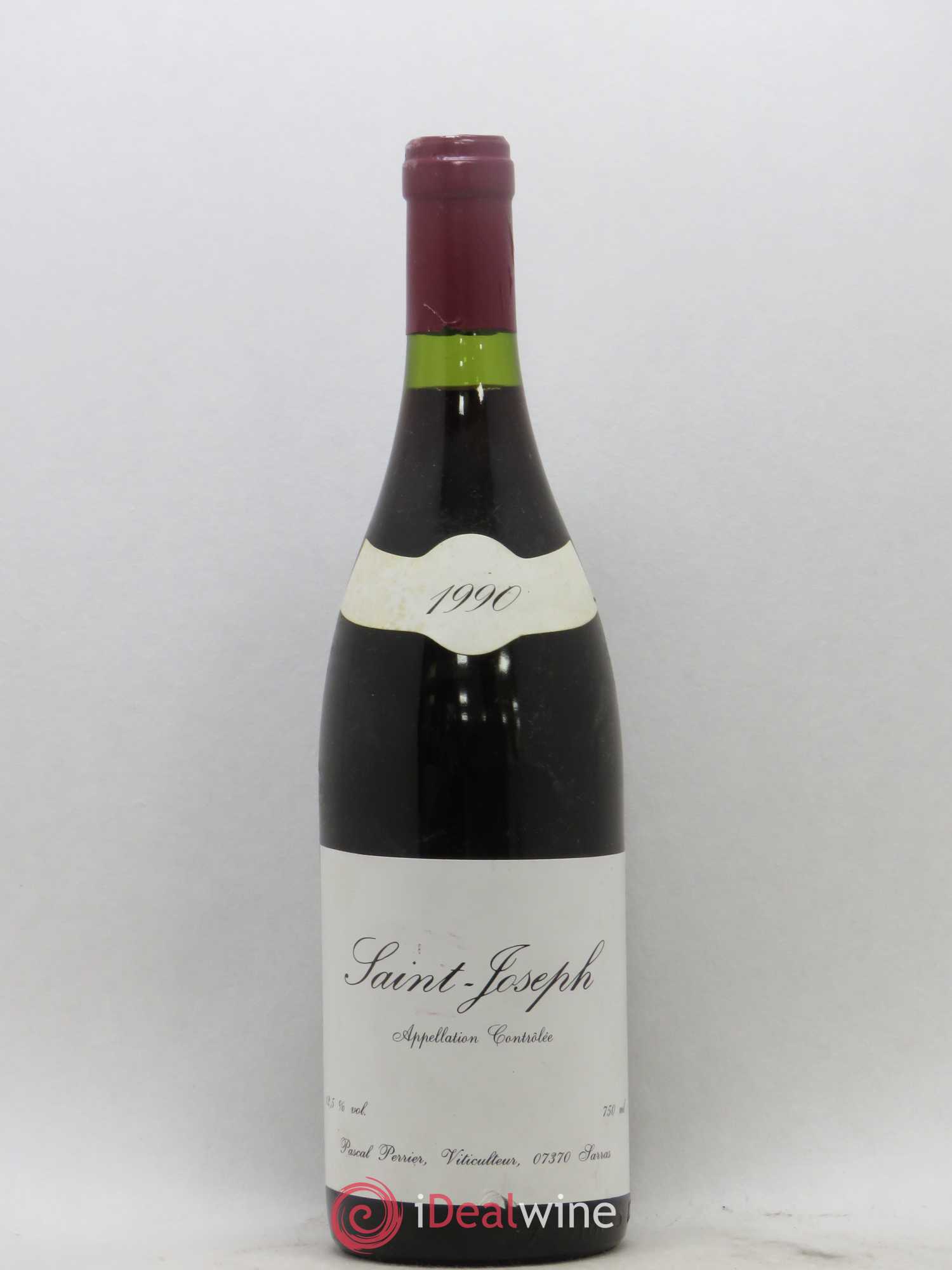 Saint-Joseph Pascal Perrier 1990 - Lot de 1 bouteille - 0