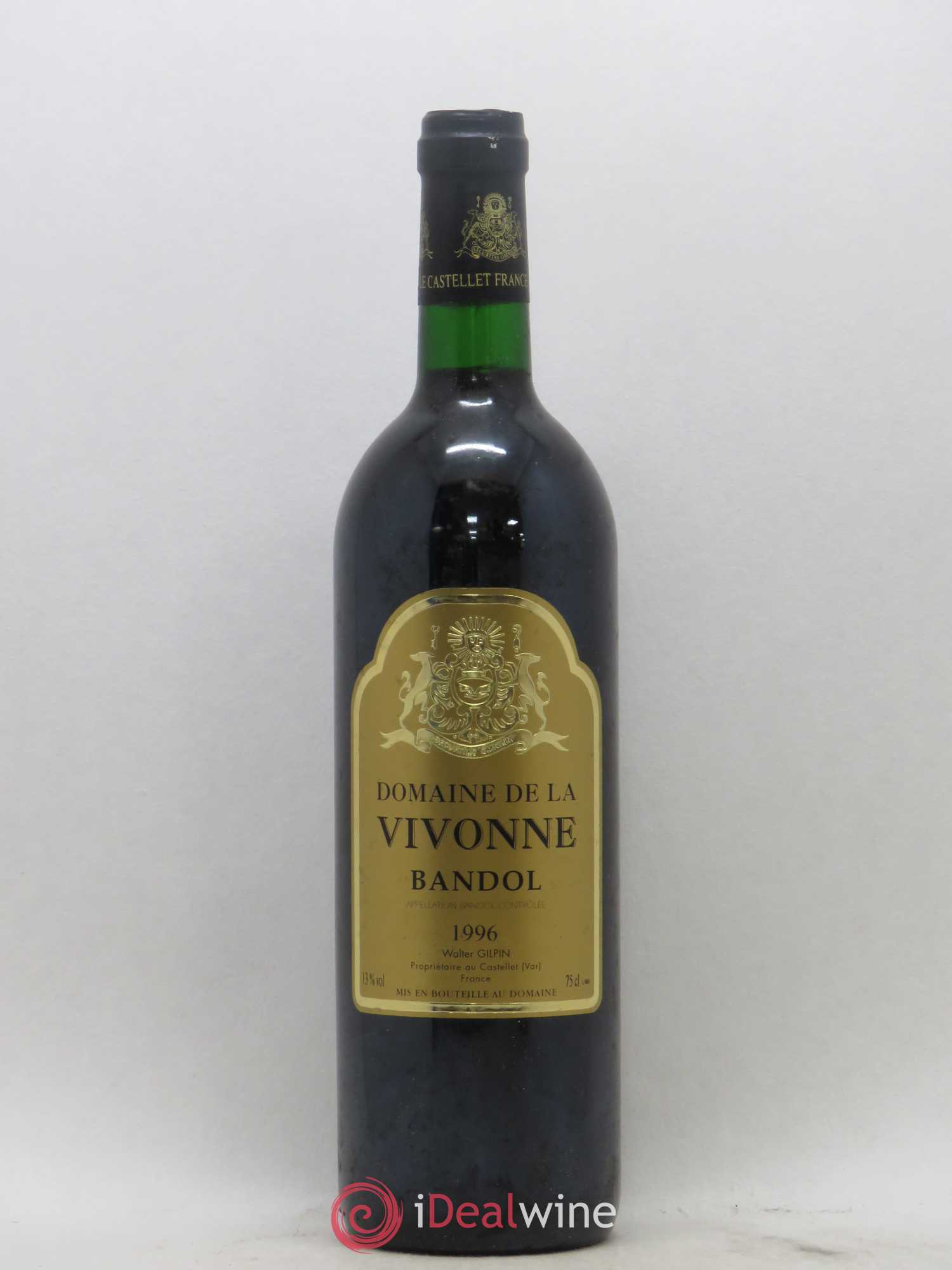 Bandol Domaine de la Vivonne Walter Gilpin 1996 - Posten von 1 Flasche - 0