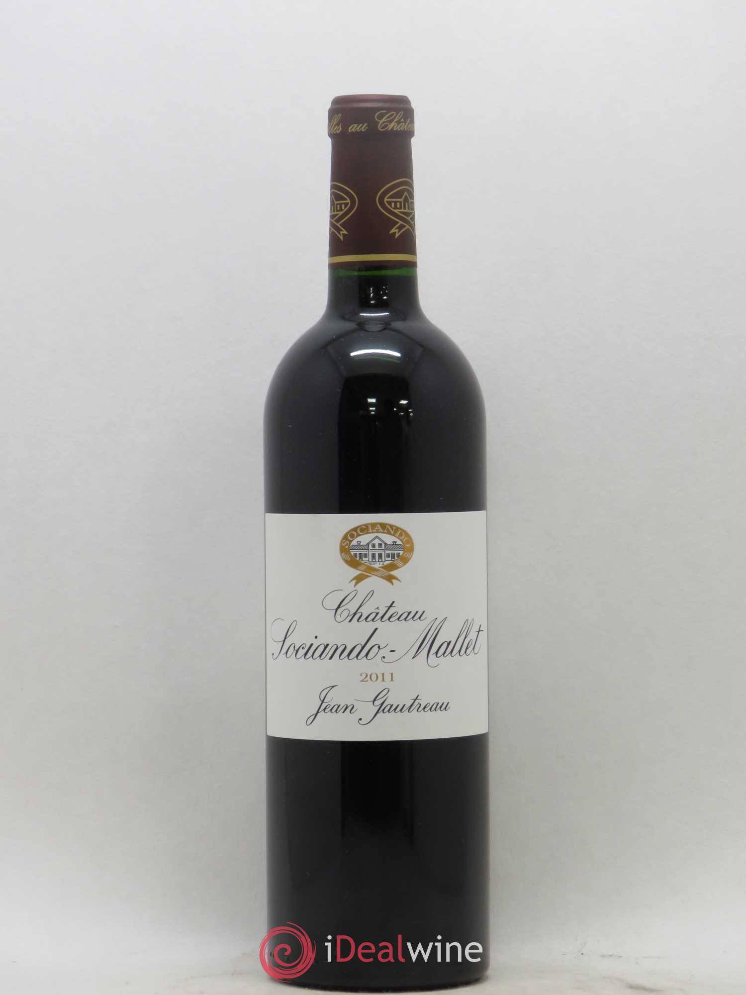 Château Sociando Mallet 2011 - Lot de 1 bouteille - 0