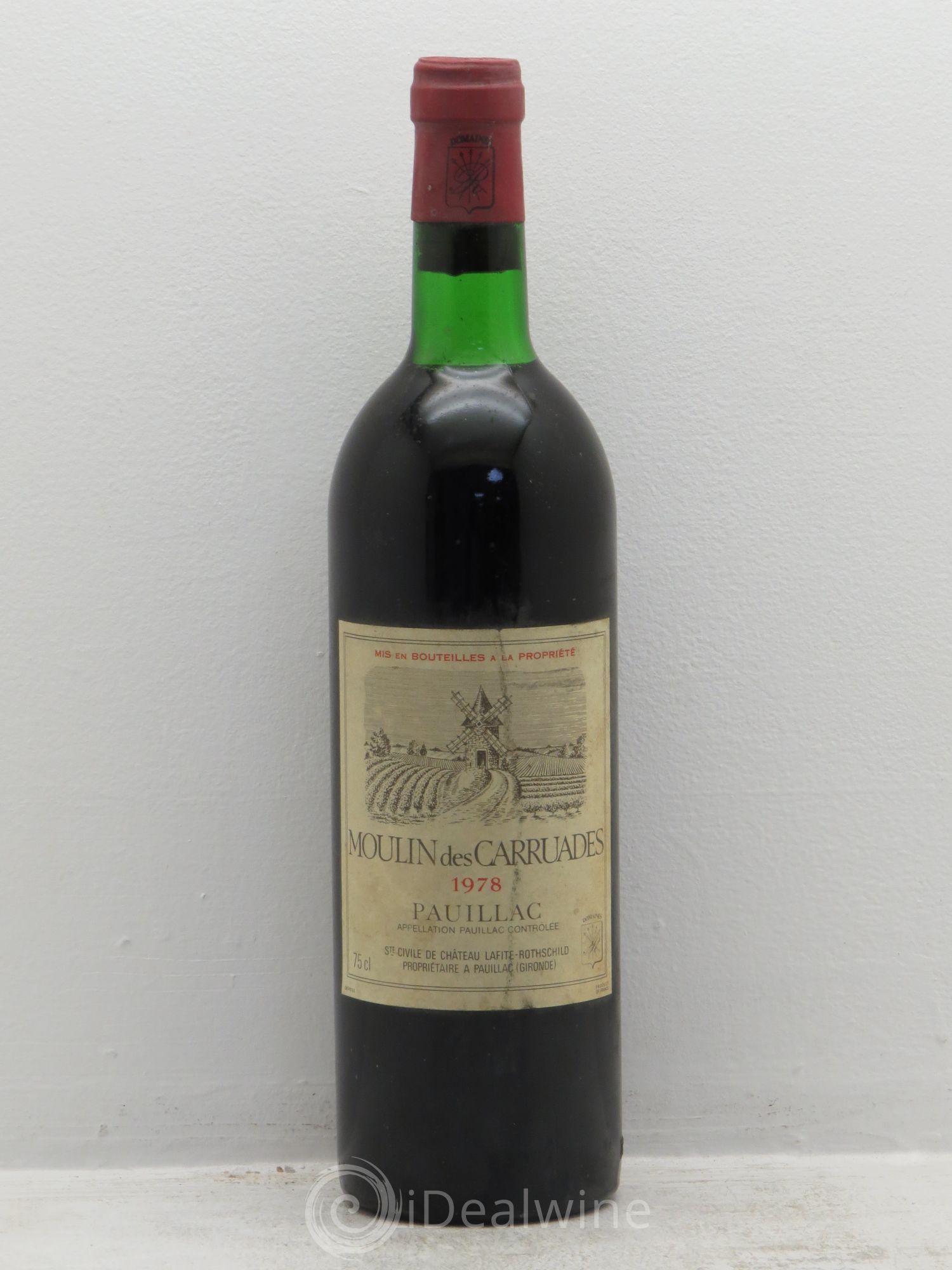 Moulin des Carruades Second Vin 1978 - Lot de 1 bouteille - 0