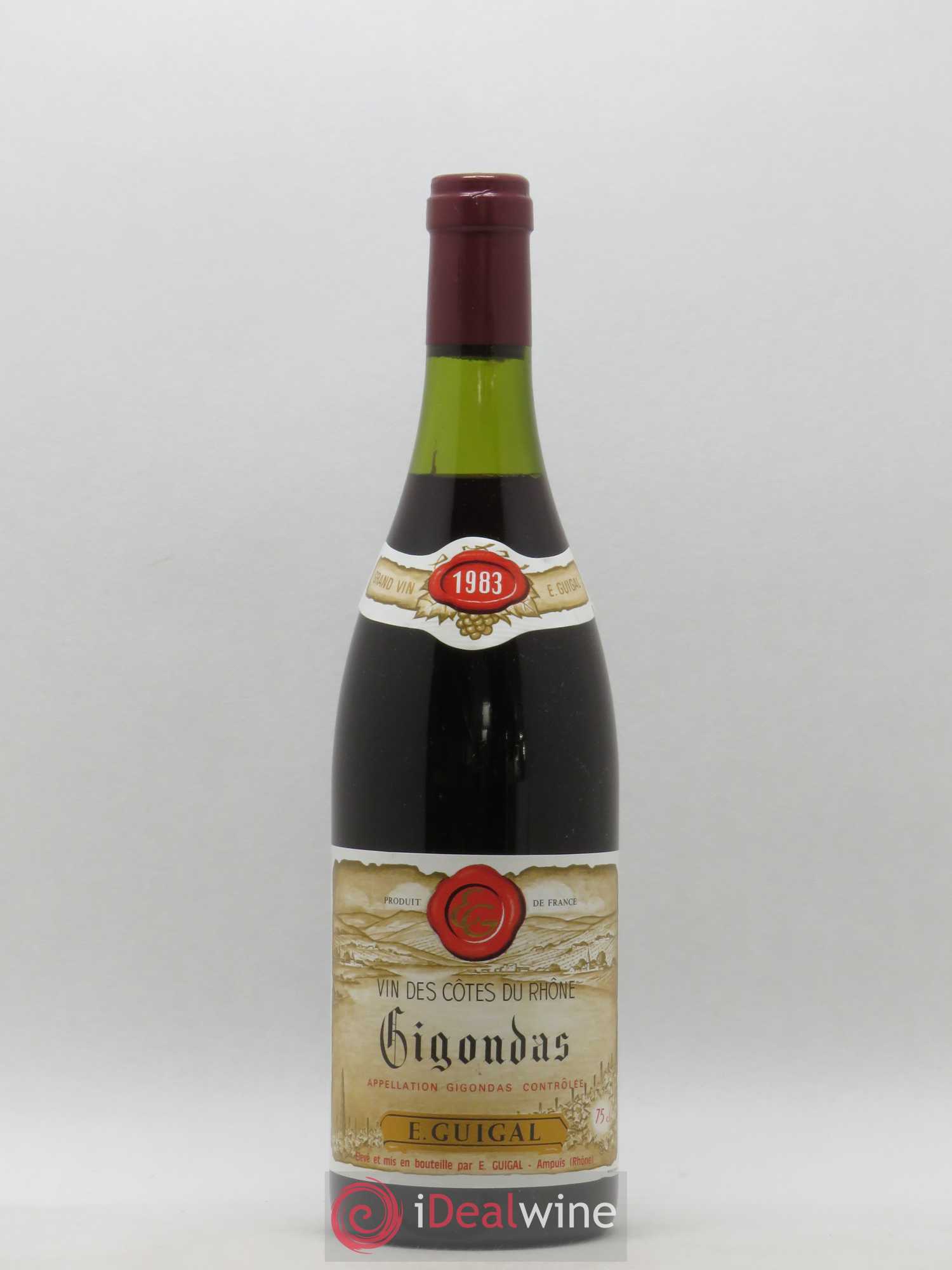 Gigondas Guigal 1983 - Lot de 1 bouteille - 0