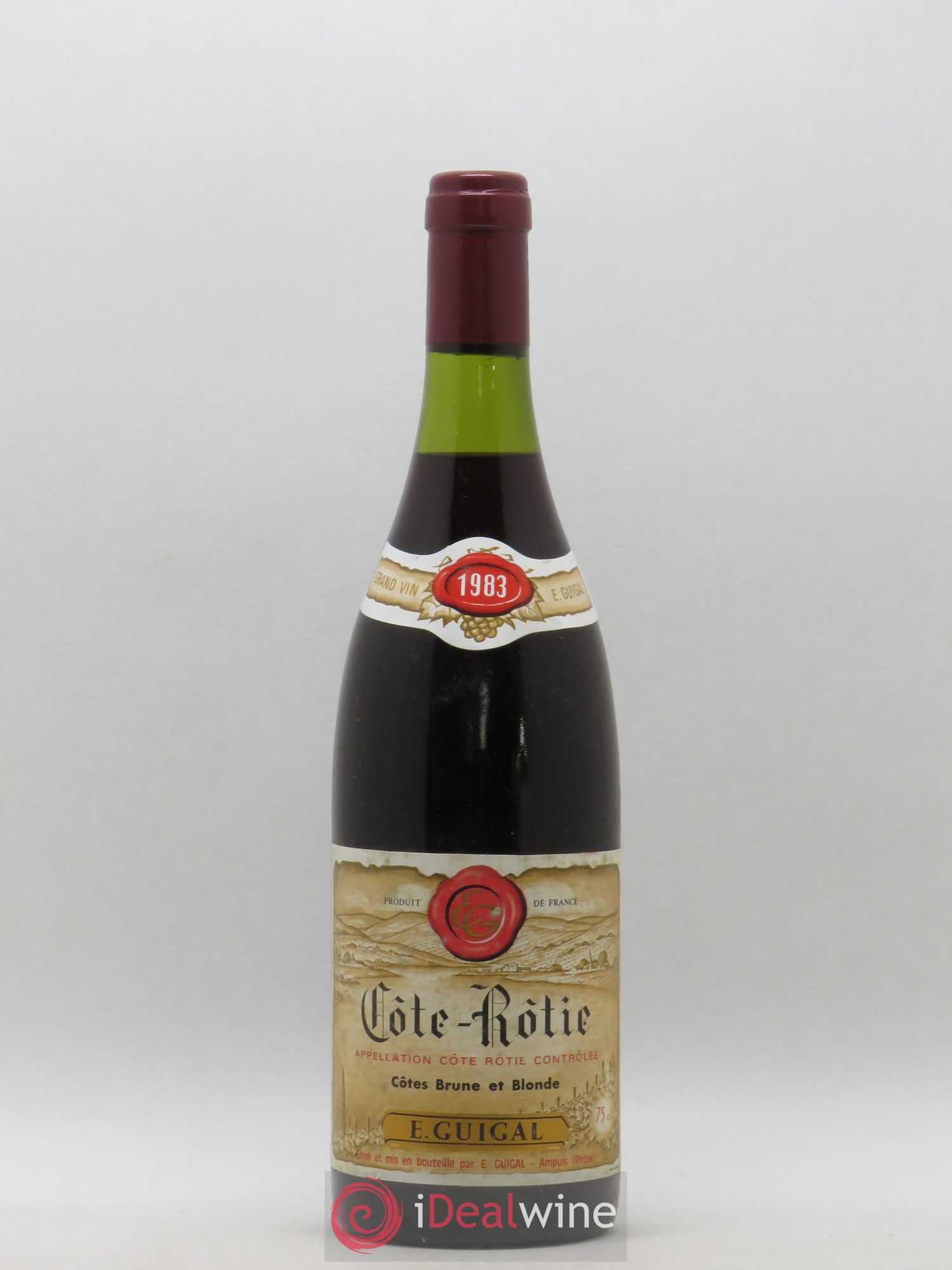Côte-Rôtie Côtes Brune et Blonde Guigal 1983 - Lot de 1 bouteille - 0