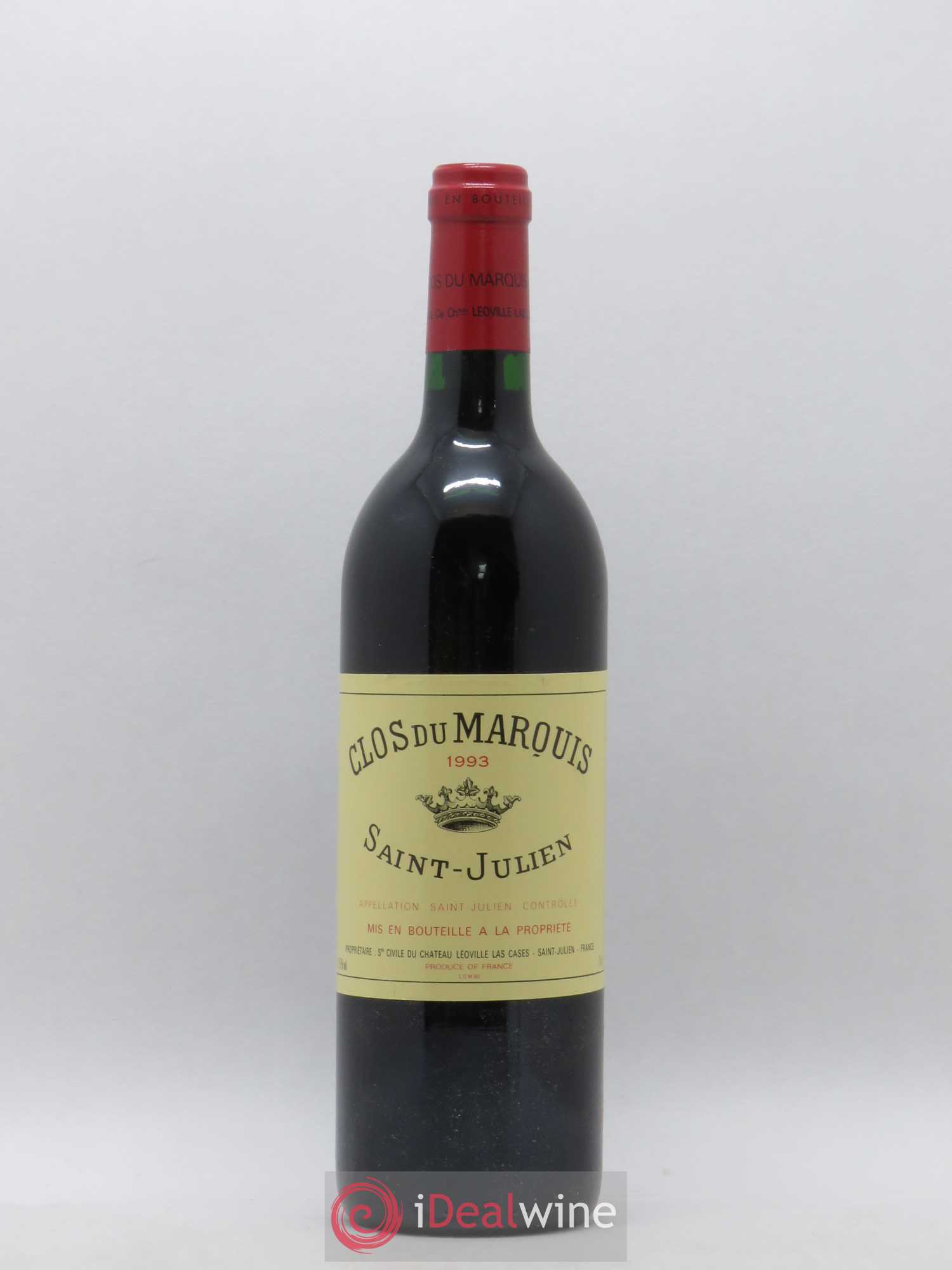Clos du Marquis 1993 - Lot de 1 bouteille - 0