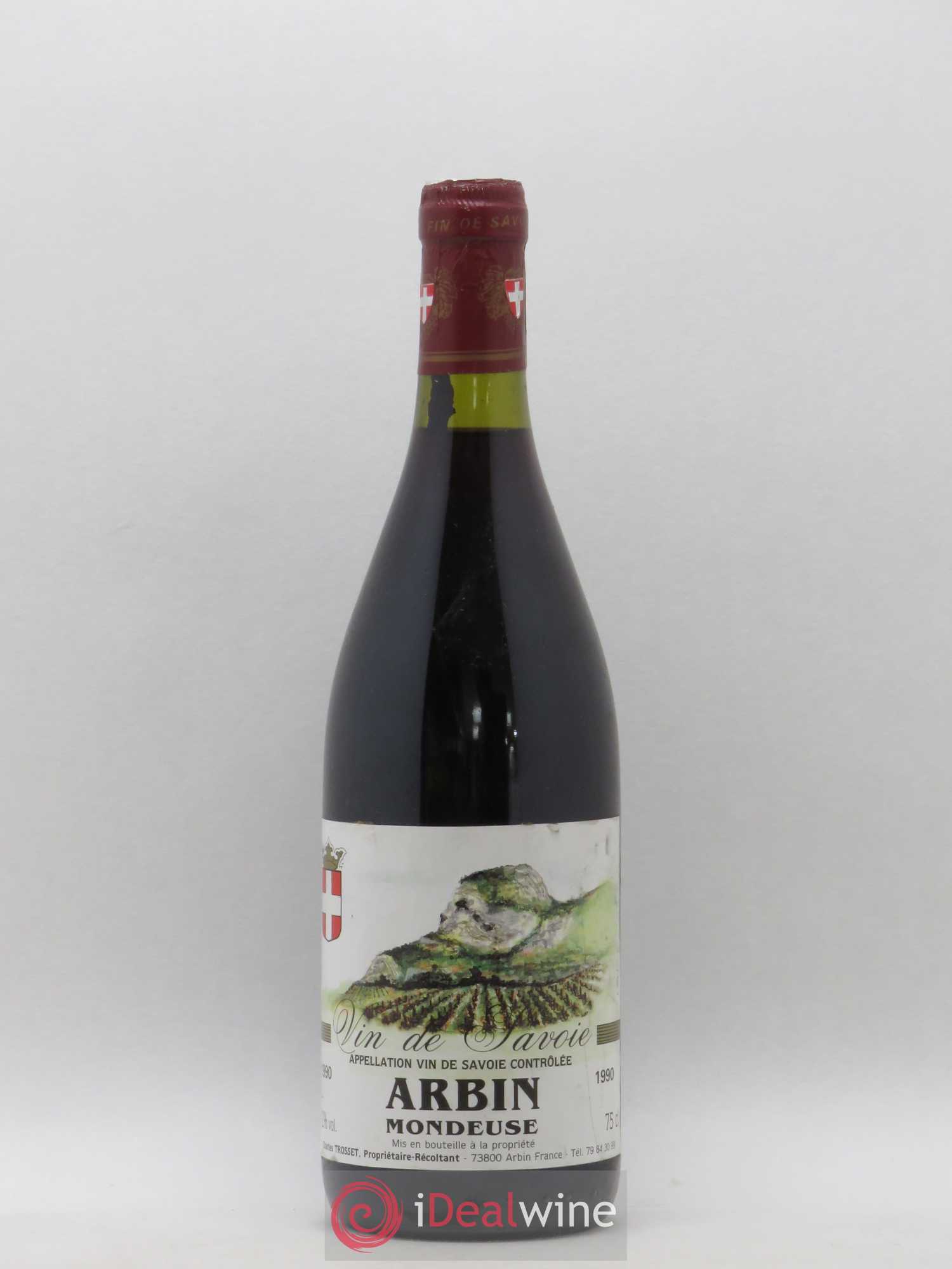 Vin de Savoie Arbin Mondeuse Charles Trosset 1990 - Posten von 1 Flasche - 0
