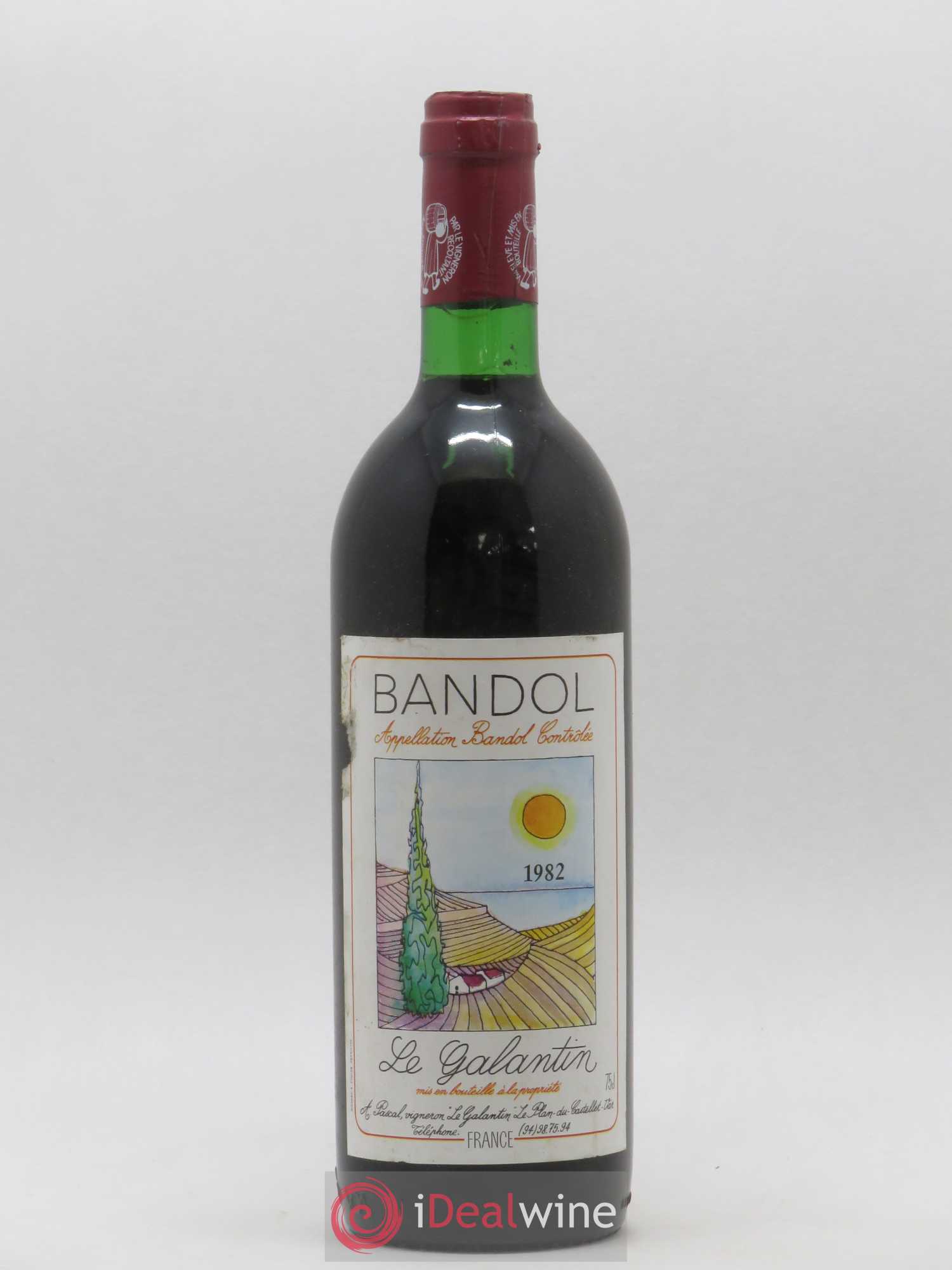 Bandol Le Galantin 1982 - Lot de 1 bouteille - 0