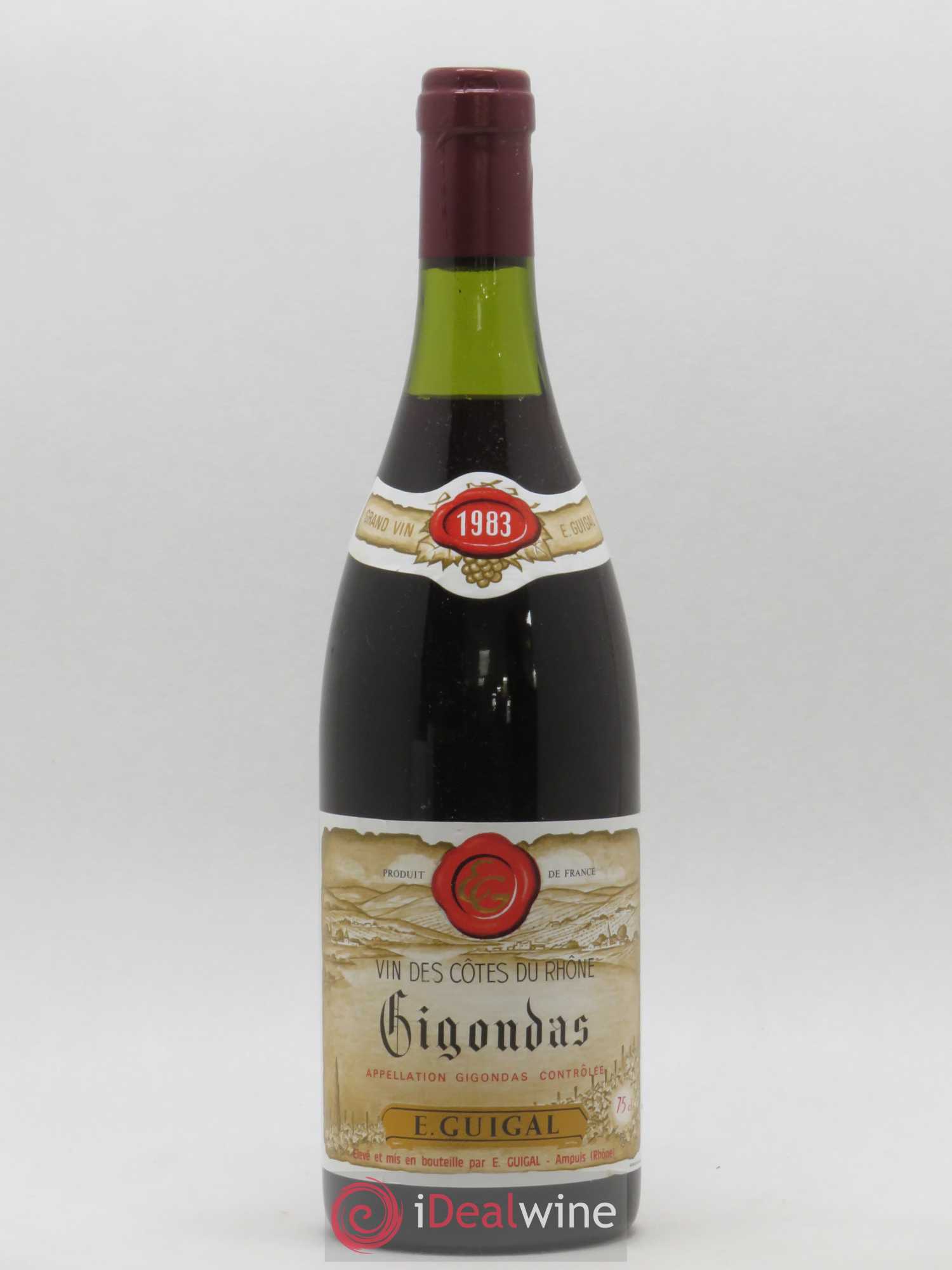 Gigondas Guigal 1983 - Lot de 1 bouteille - 0