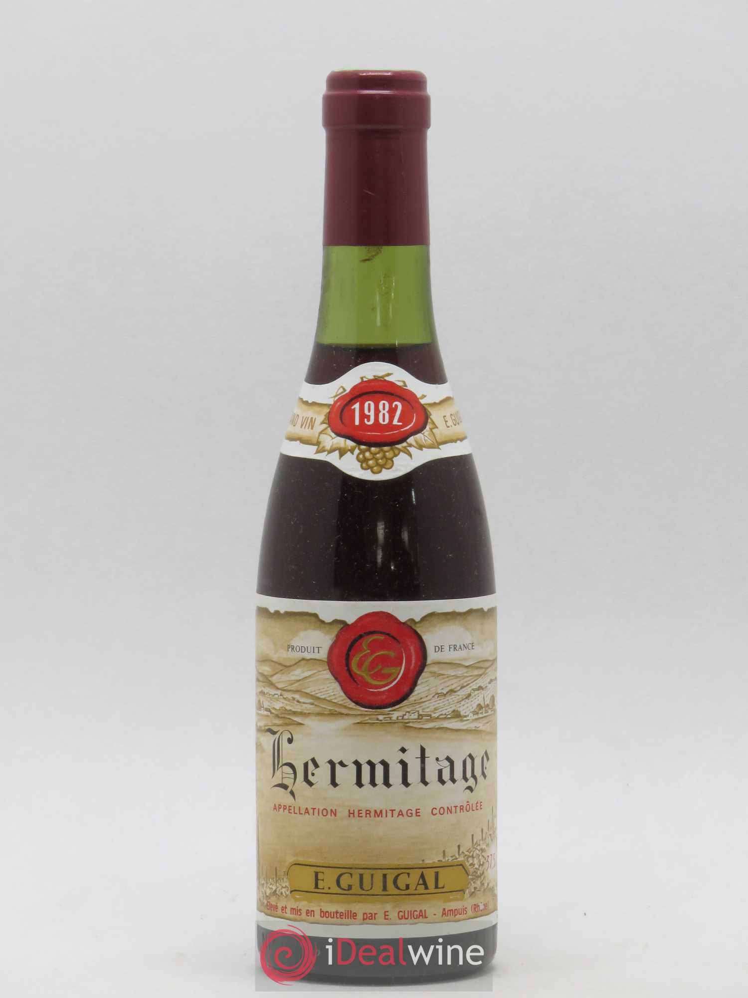Hermitage Guigal 1982 - Lot de 1 demi bouteille - 0