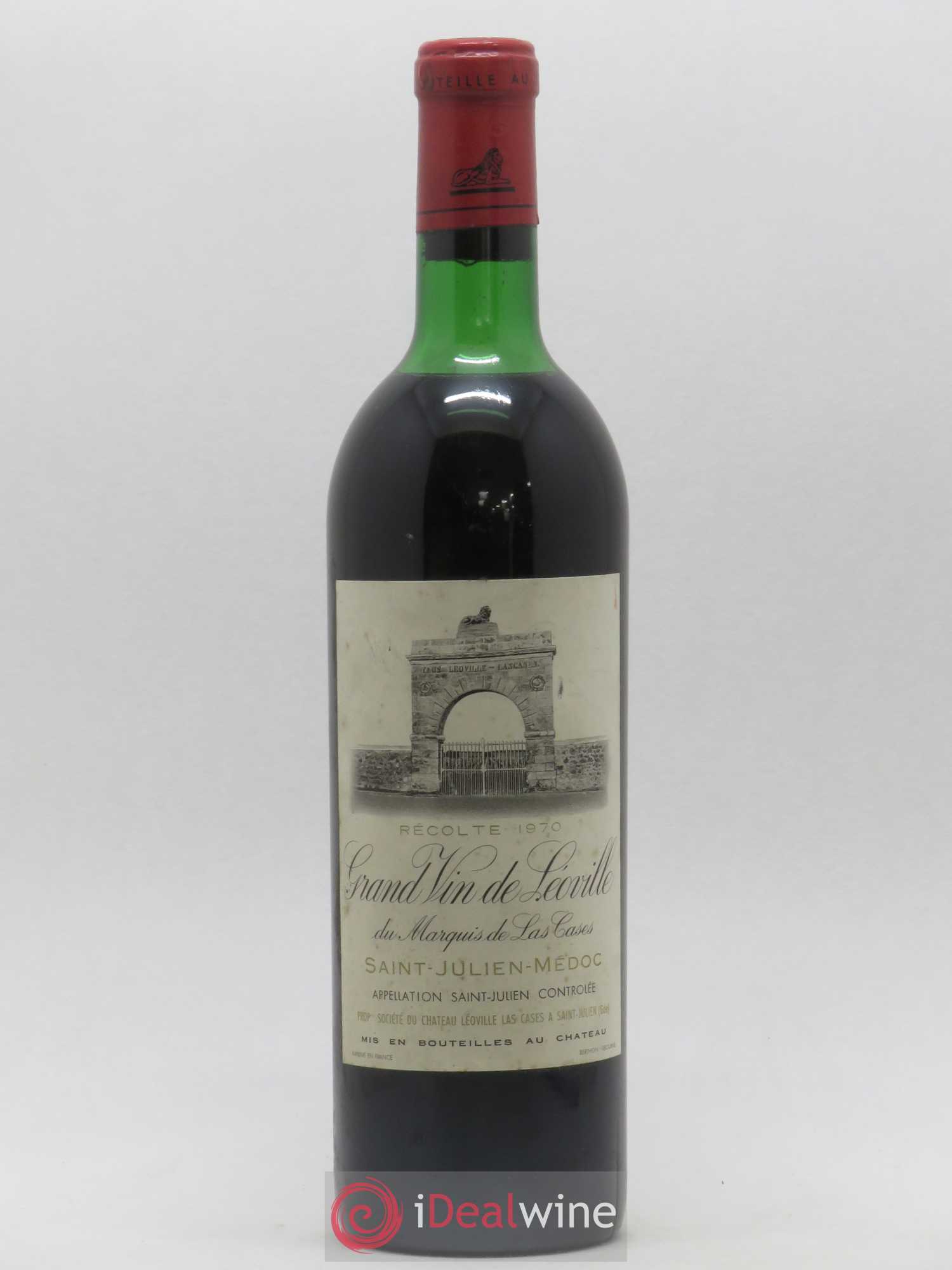 Château Léoville Las Cases 2ème Grand Cru Classé 1970 - Lot de 1 bouteille - 0