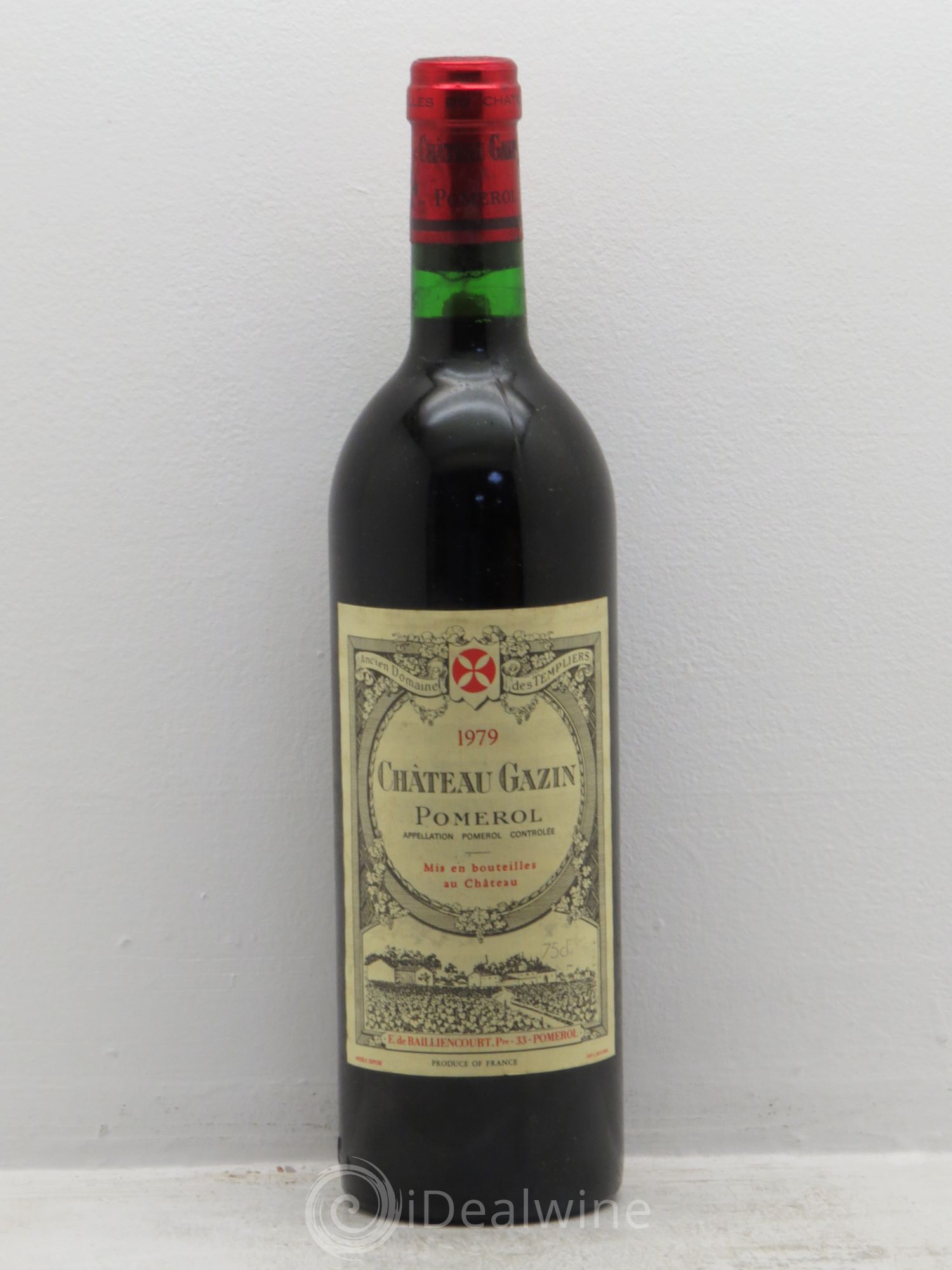 Château Gazin 1979 - Lot de 1 bouteille - 0