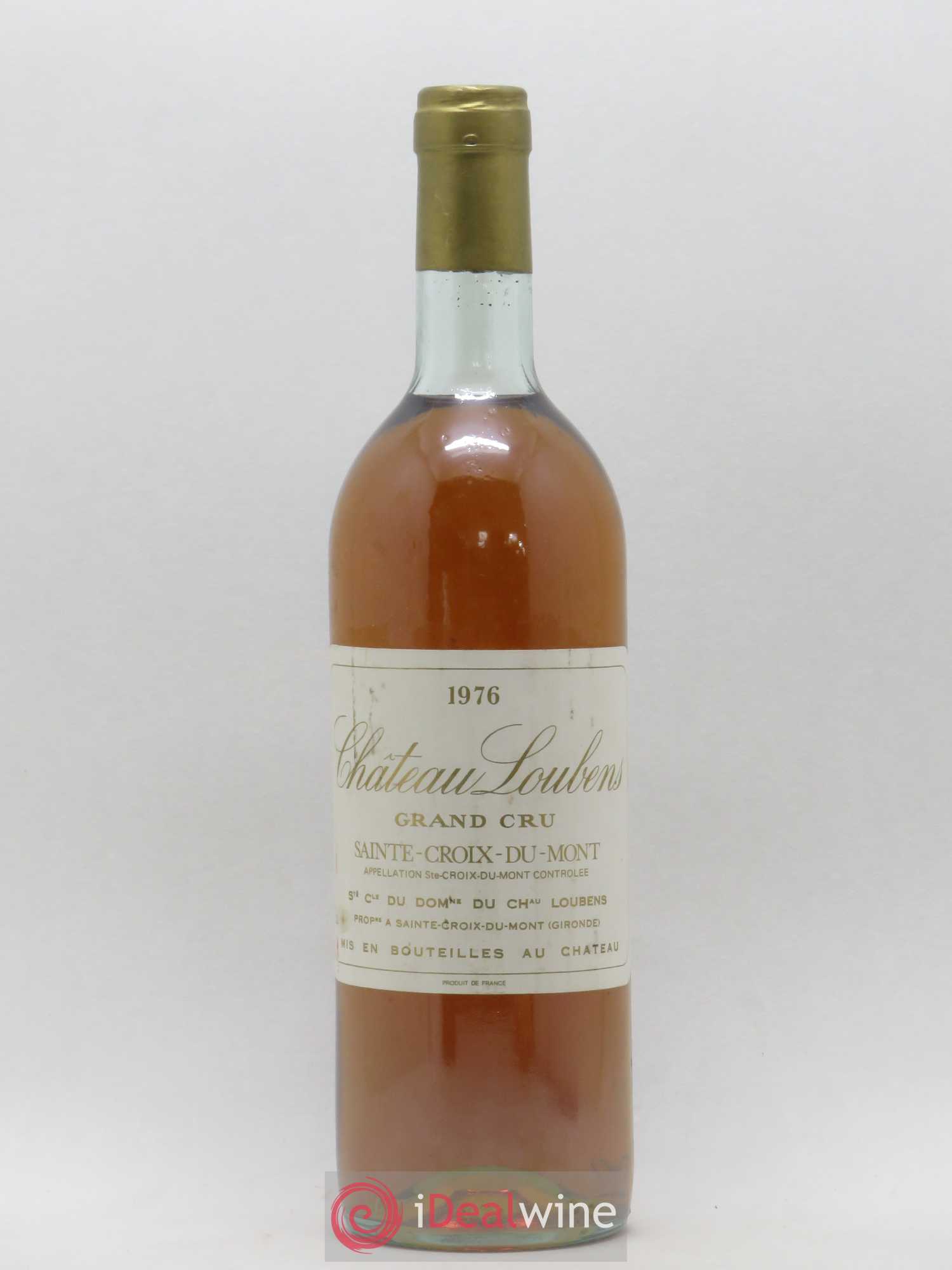 Château Loubens 1976 - Lot de 1 bouteille - 0