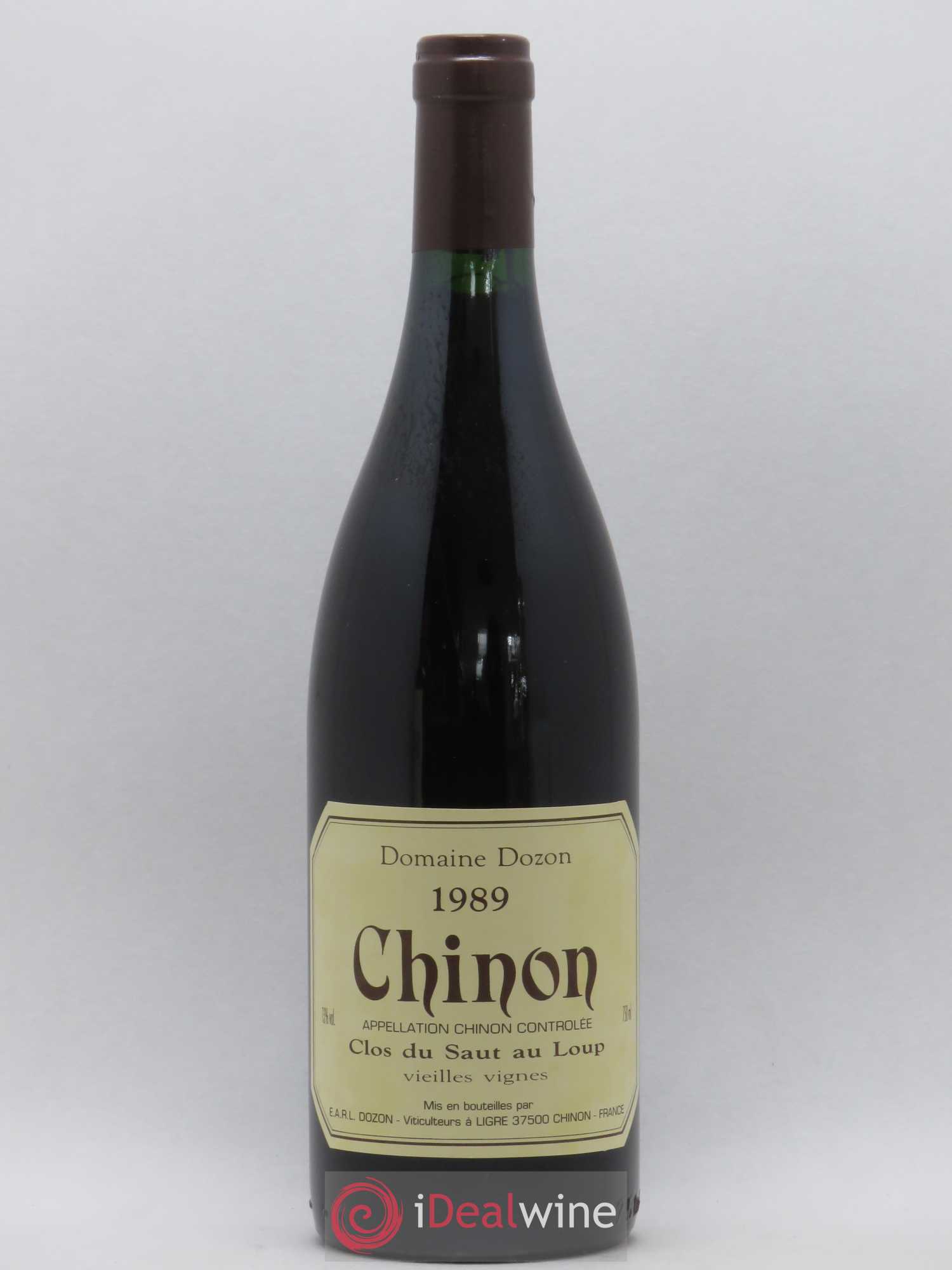 Chinon Clos du Saut au Loup Dozon vieilles vignes 1989 - Posten von 1 Flasche - 0