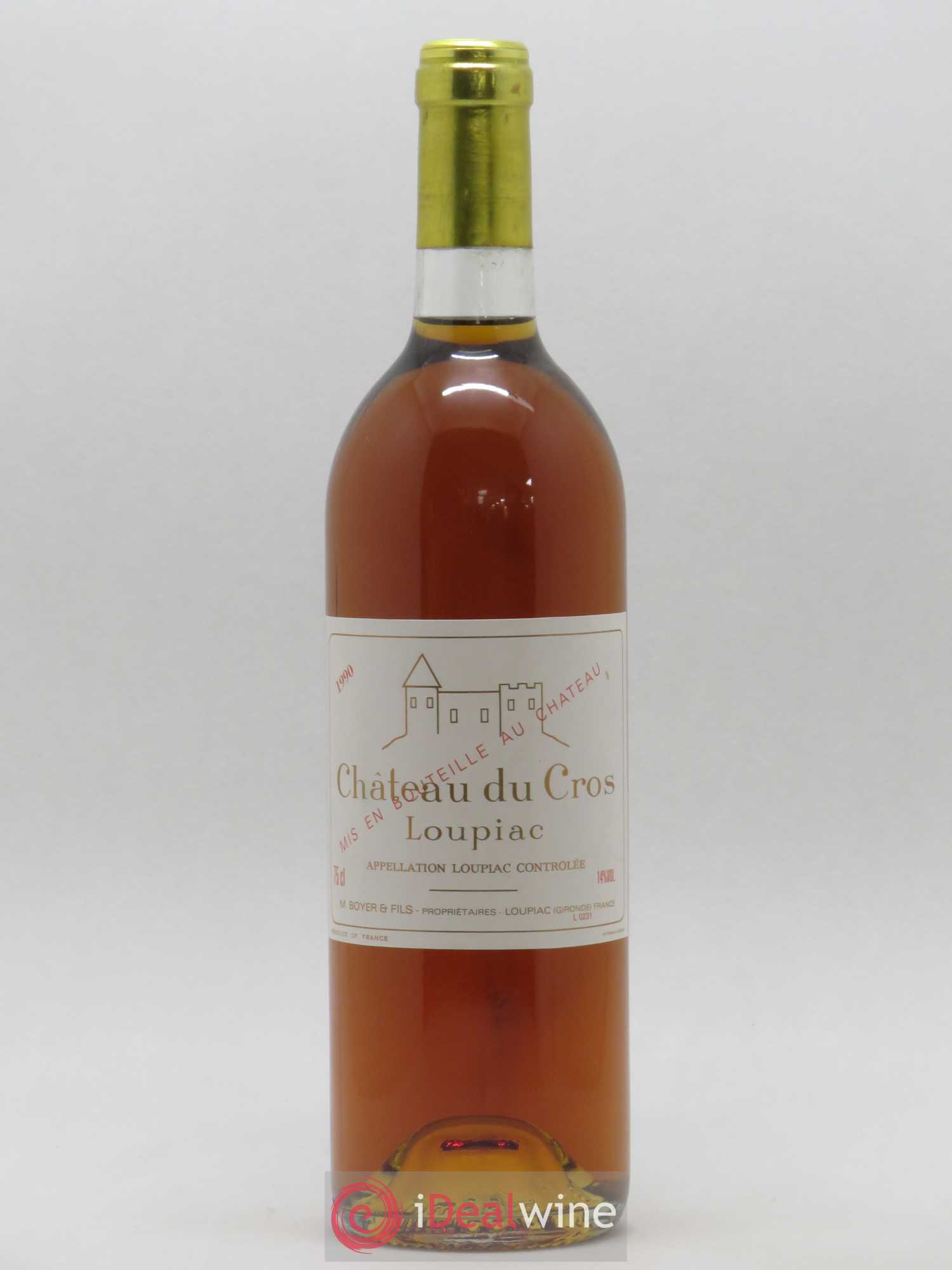 Château du Cros 1990 - Posten von 1 Flasche - 0
