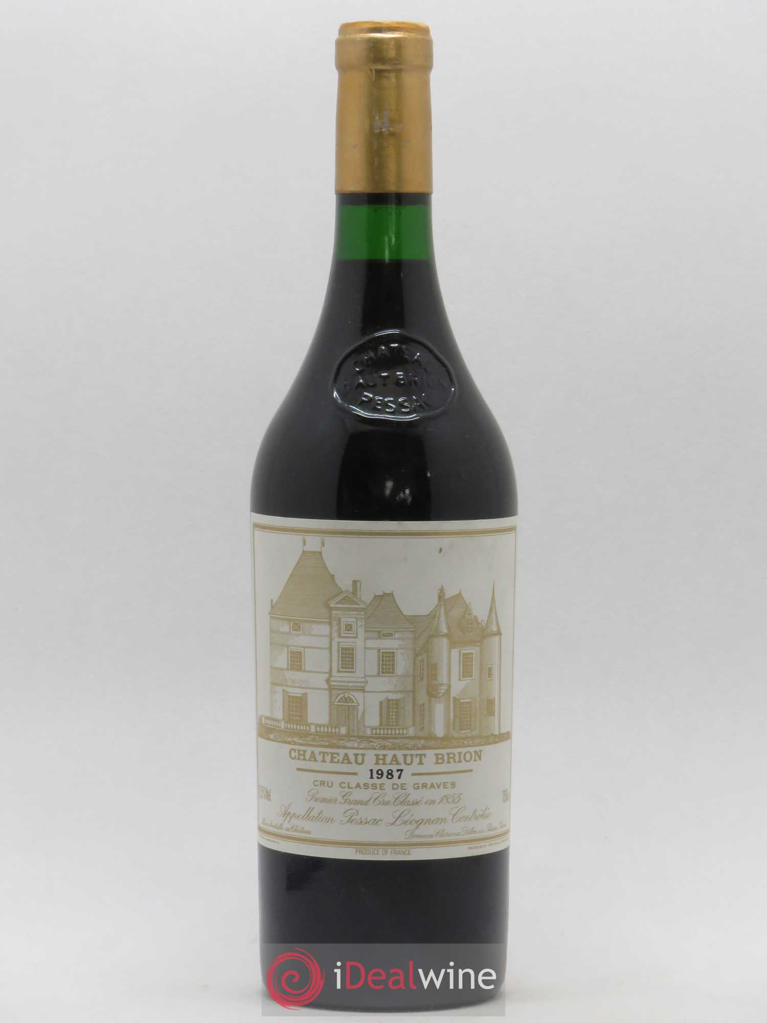 Château Haut Brion 1er Grand Cru Classé 1987 - Lot de 1 bouteille - 0
