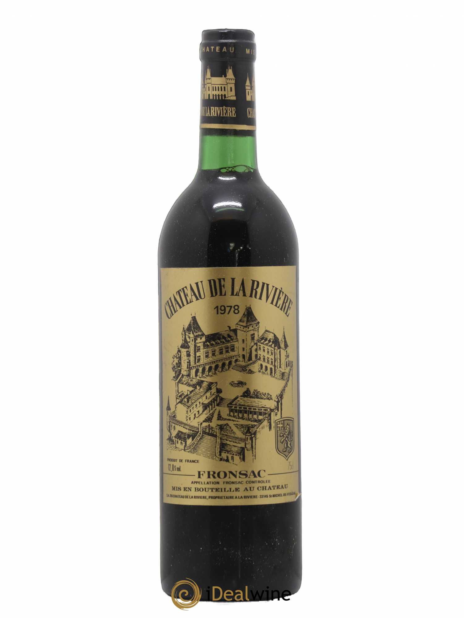 Château de La Rivière 1978 - Lot de 1 bouteille - 0