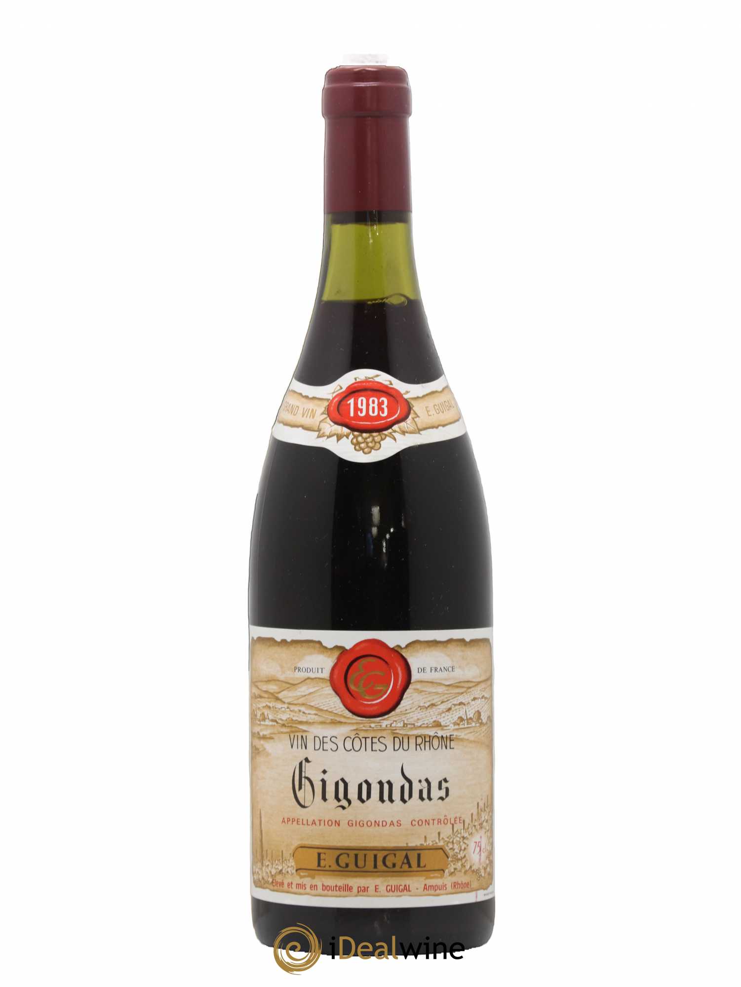 Gigondas Guigal 1983 - Lot de 1 bouteille - 0