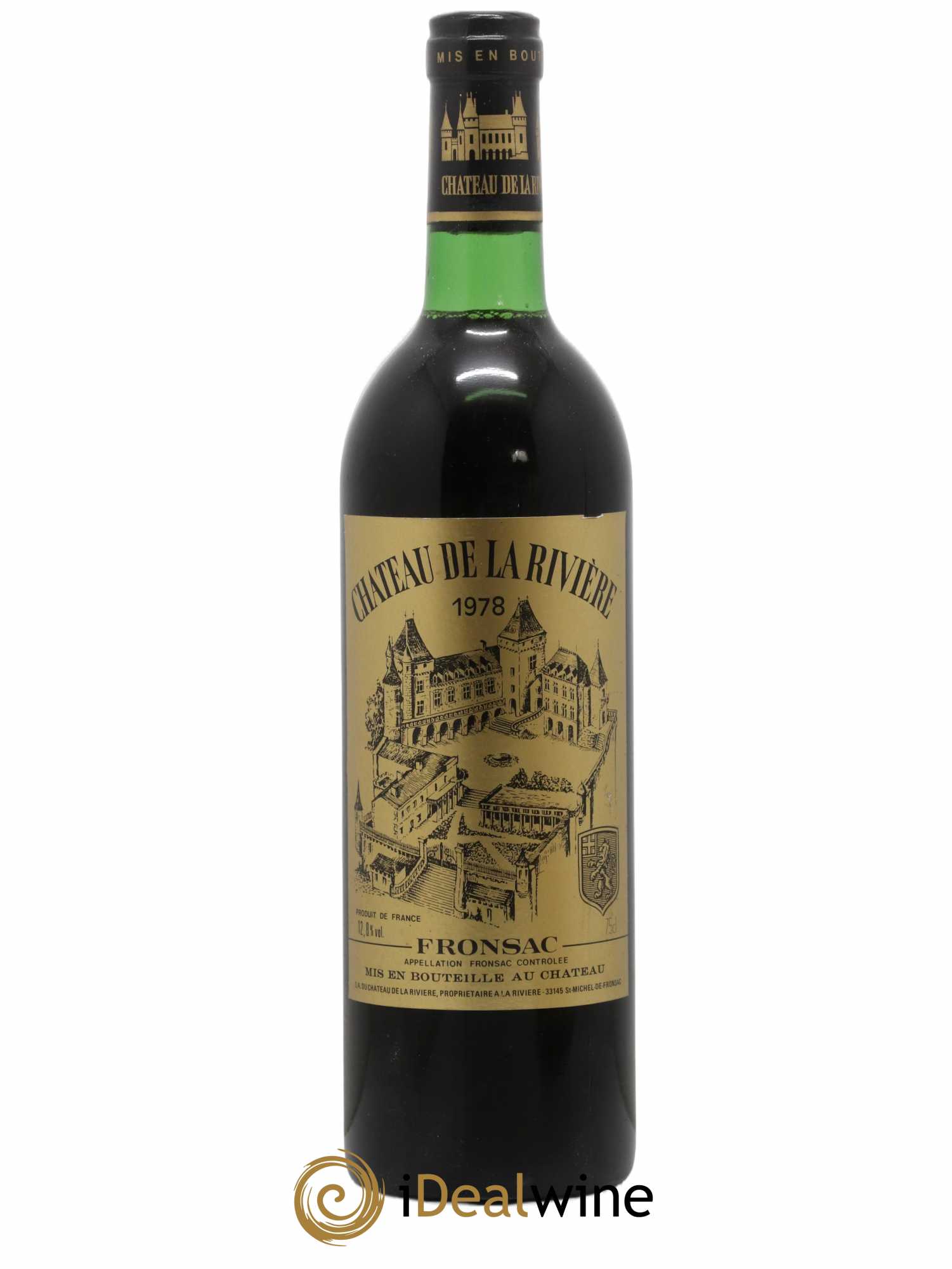 Château de La Rivière 1978 - Posten von 1 Flasche - 0