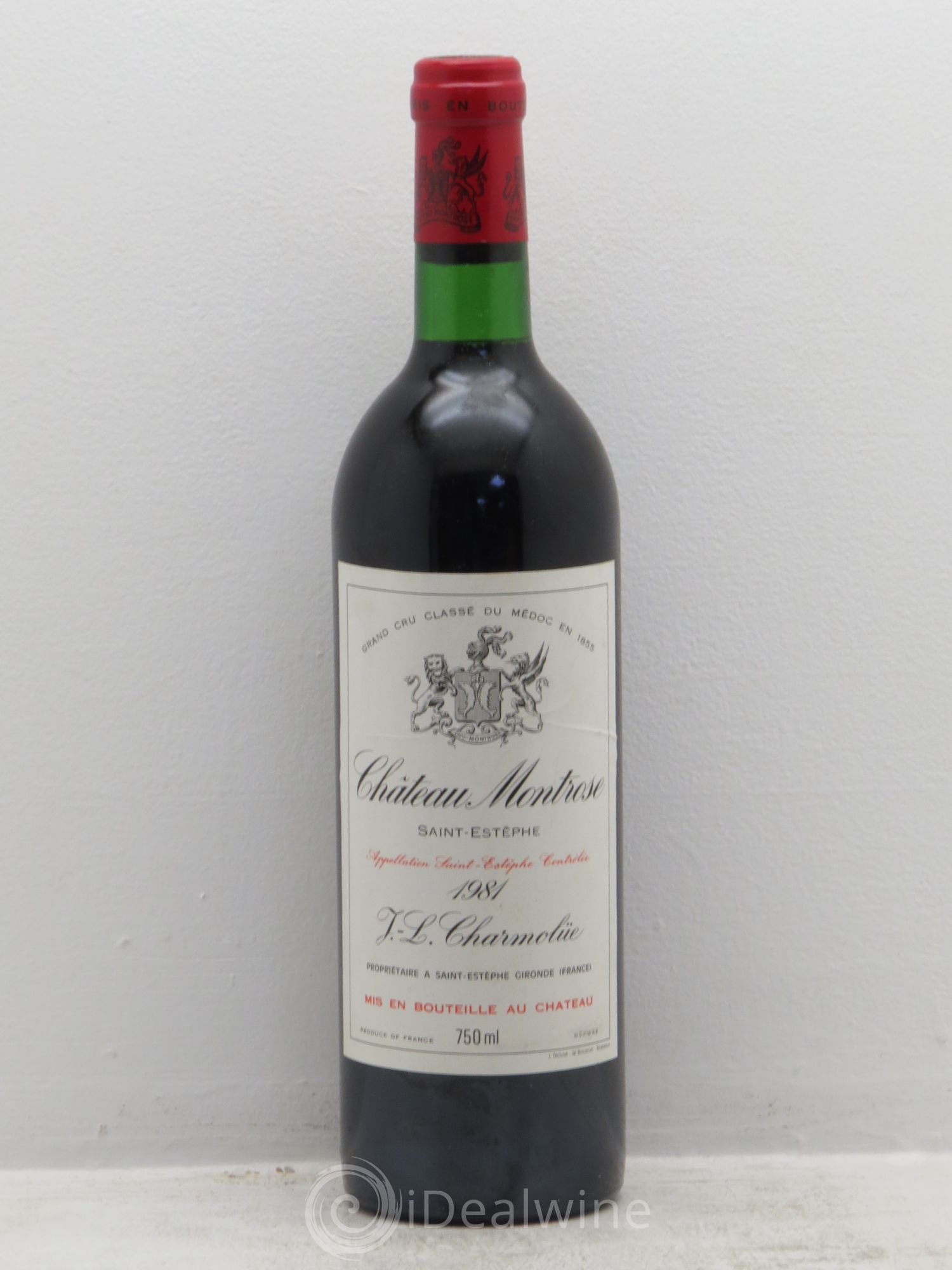 Château Montrose 2ème Grand Cru Classé 1981 - Lot de 1 bouteille - 0