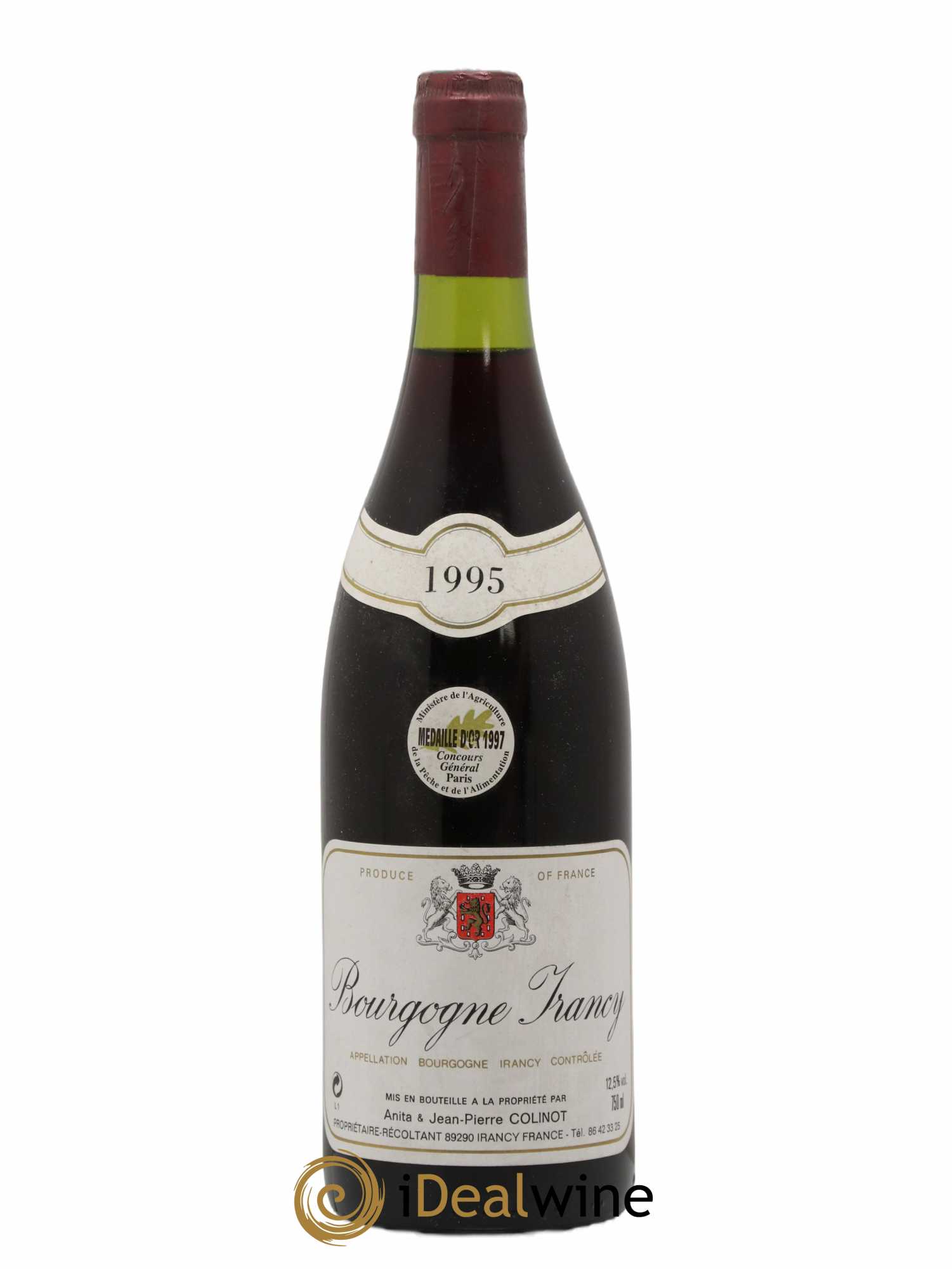 Irancy Vieilles Vignes Colinot 1995 - Lot de 1 bouteille - 0