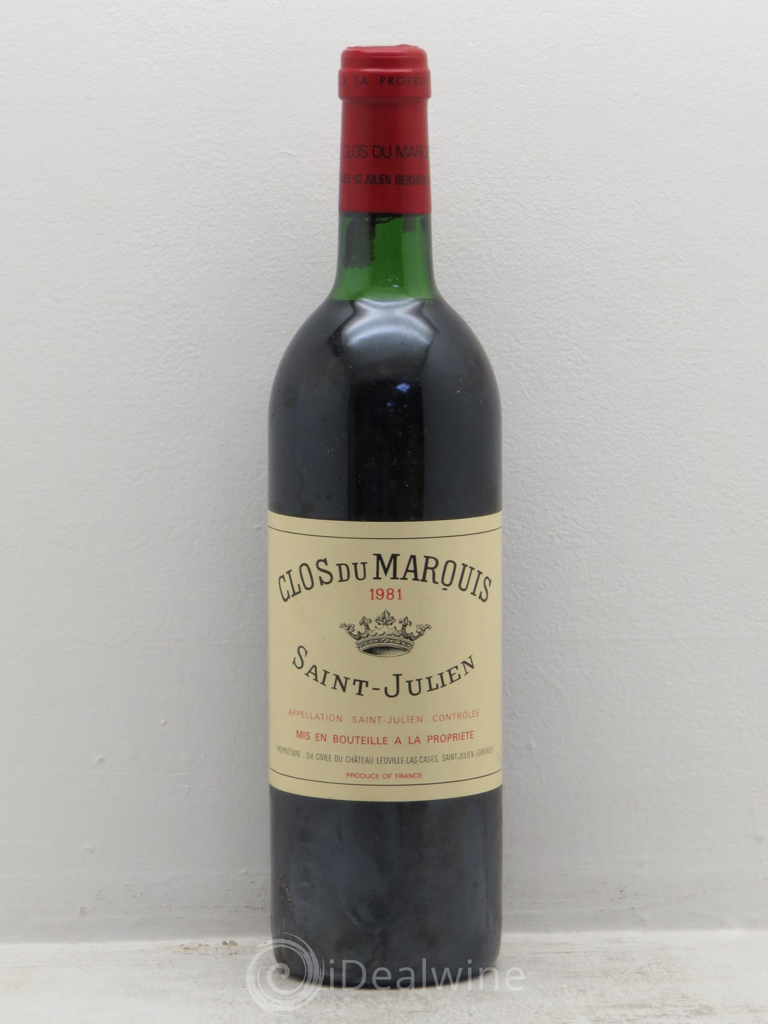 Clos du Marquis 1981 - Lot de 1 bouteille - 0