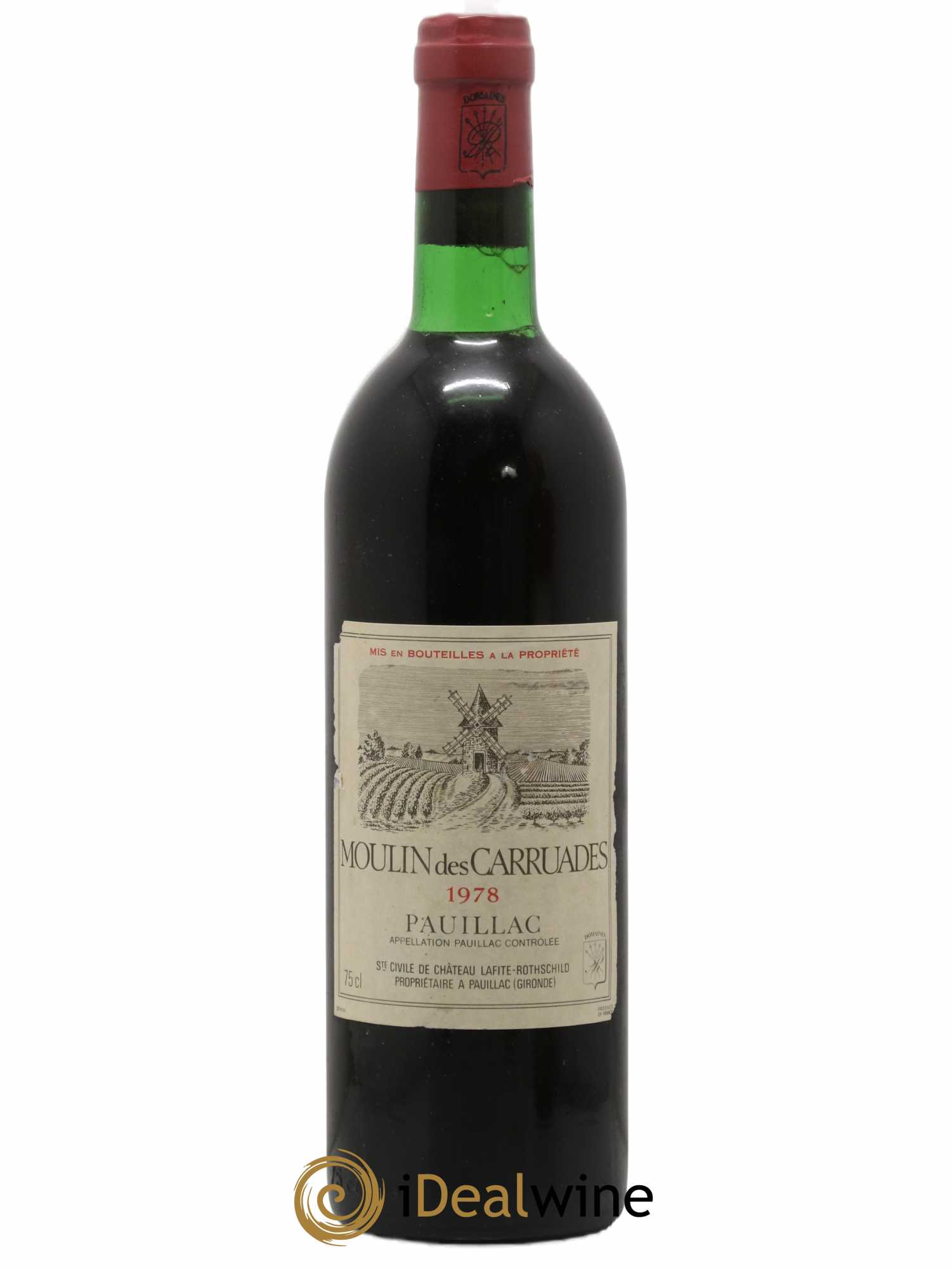 Moulin des Carruades Second Vin 1978 - Lot de 1 bouteille - 0