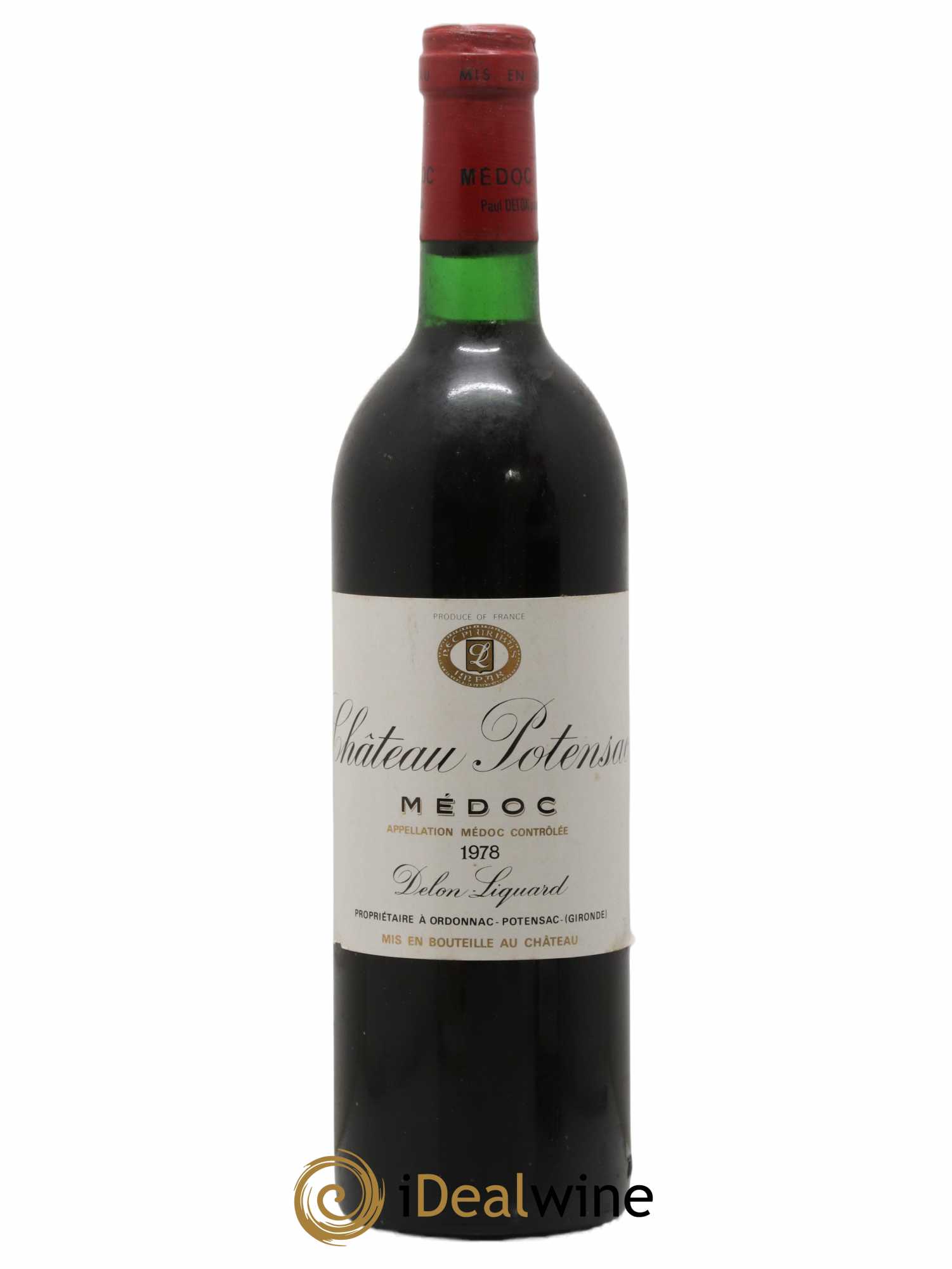 Château Potensac 1978 - Lot de 1 bouteille - 0