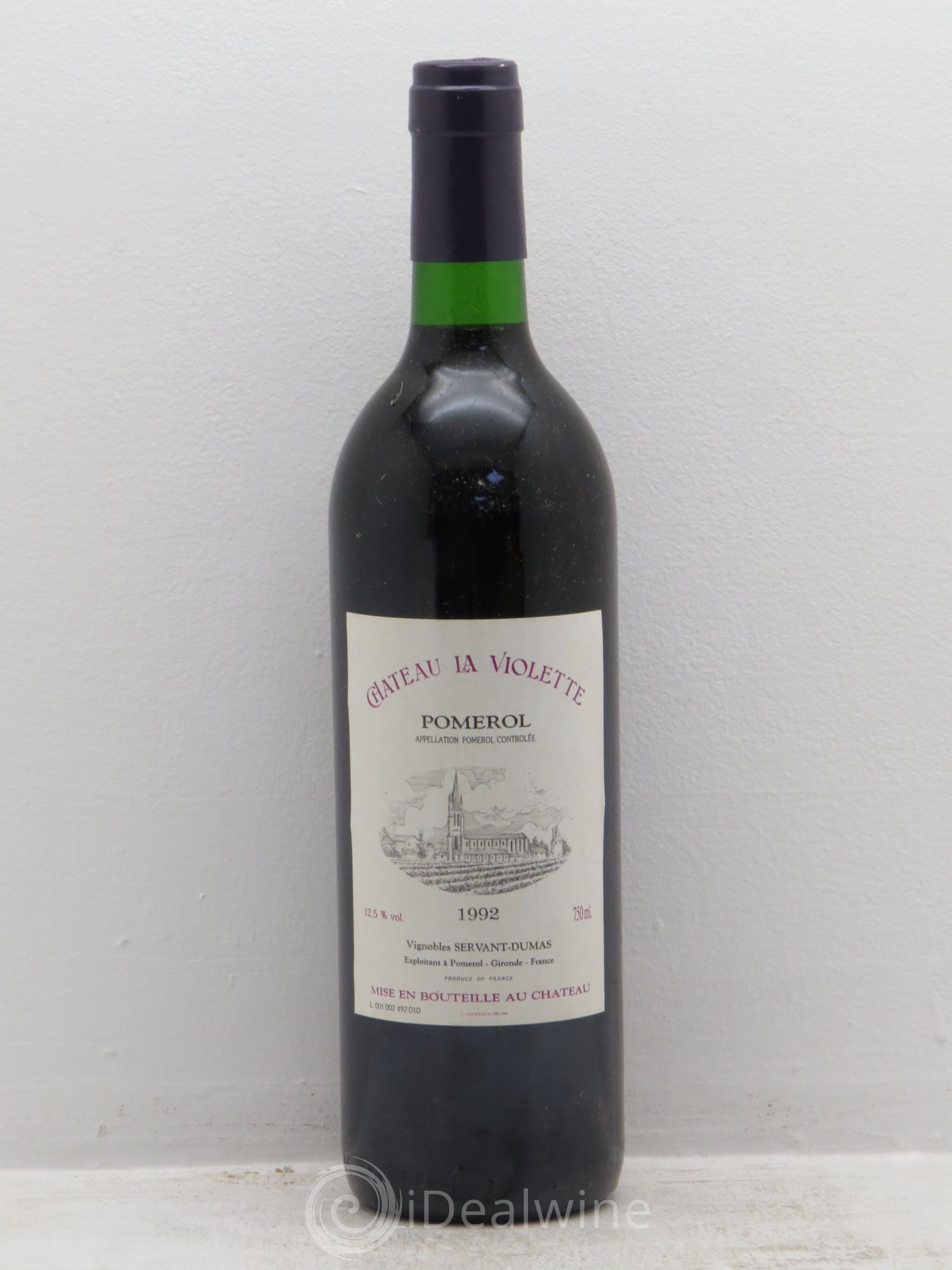Château la Violette 1992 - Lot de 1 bouteille - 0